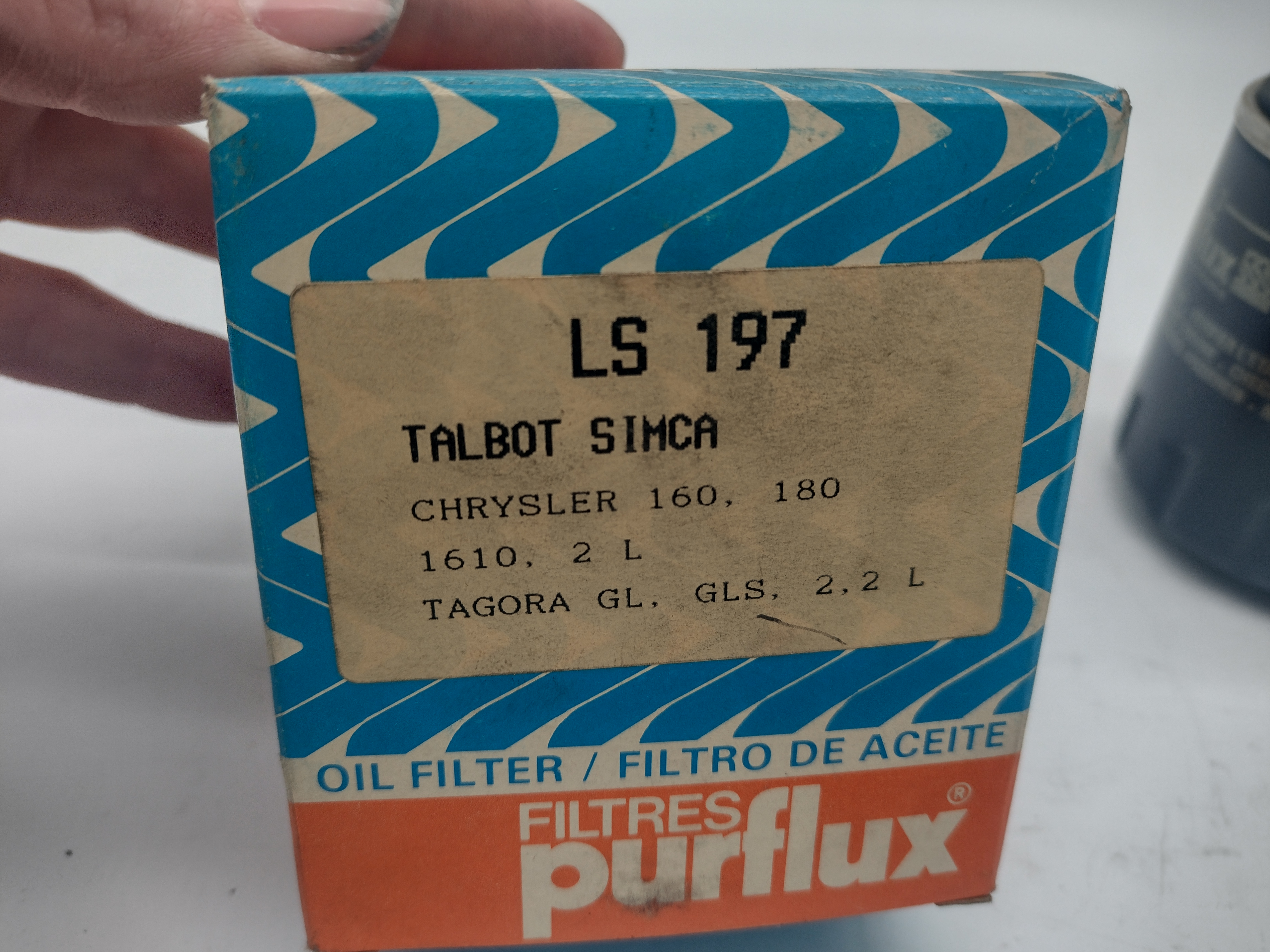 Purflux LS 197 Ölfilter für Talbox Smica NEU NOS NEW 