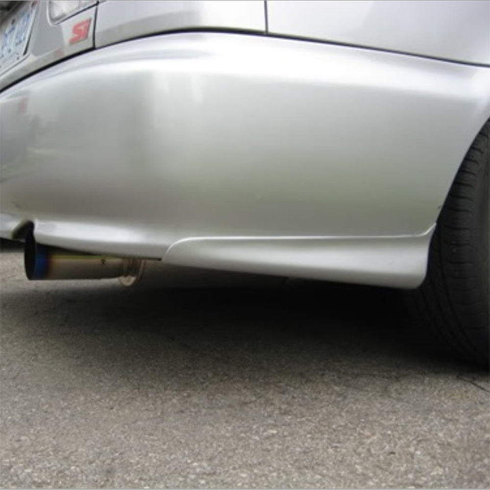 Mugen Style Heckstoßstangen-Abdeckungen PU für Honda Civic 99-01 2/4-Türer