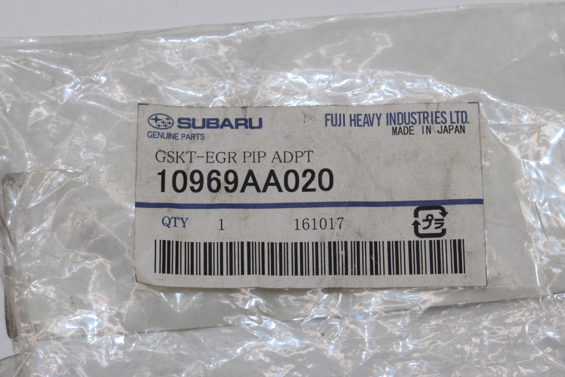 EGR AGR Dichtung 10969AA020 für SUBARU