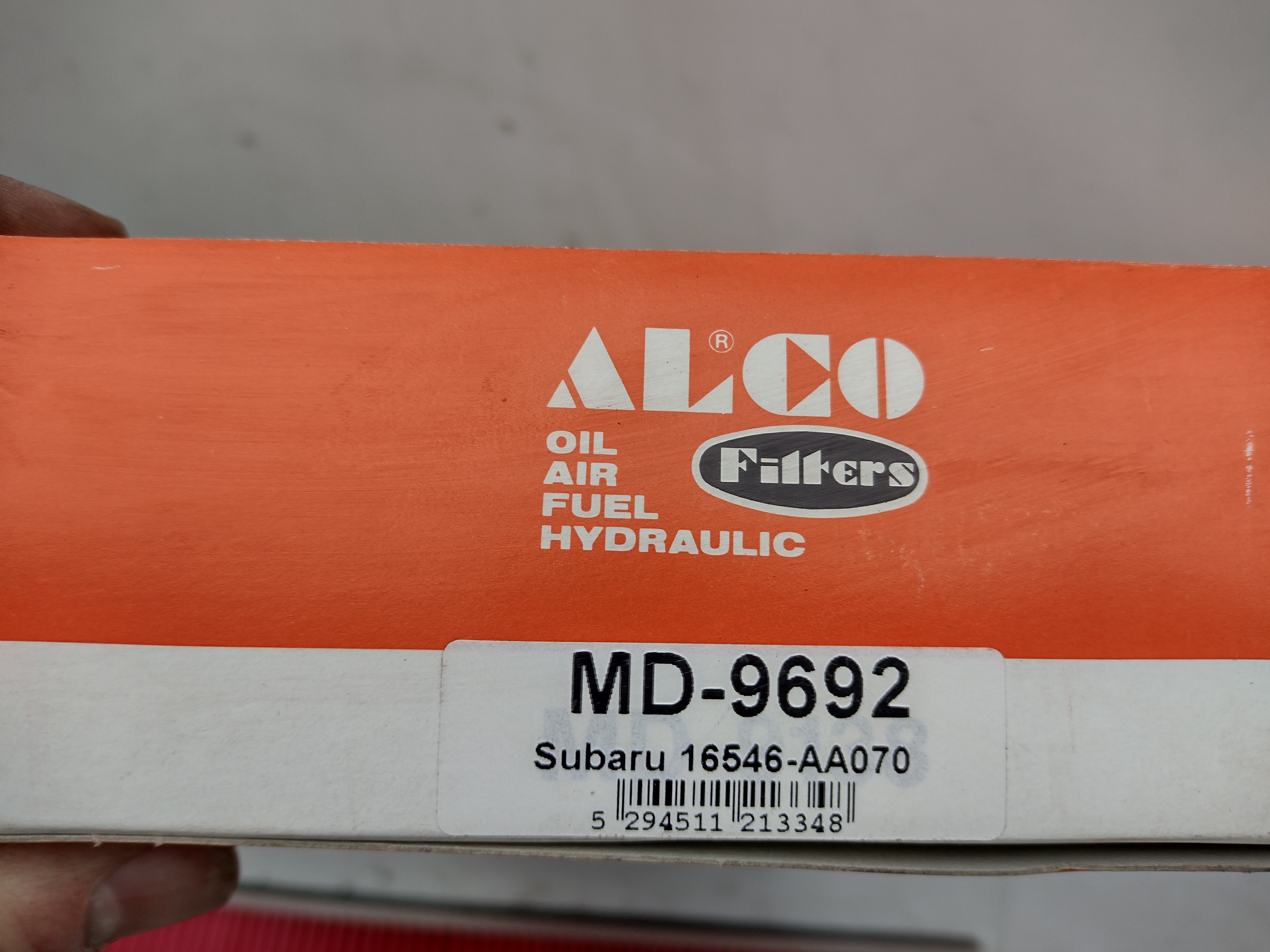 ALCO Luftfilter MD-9692 für Subaru 16546-AA070  Legacy 3 BE BH