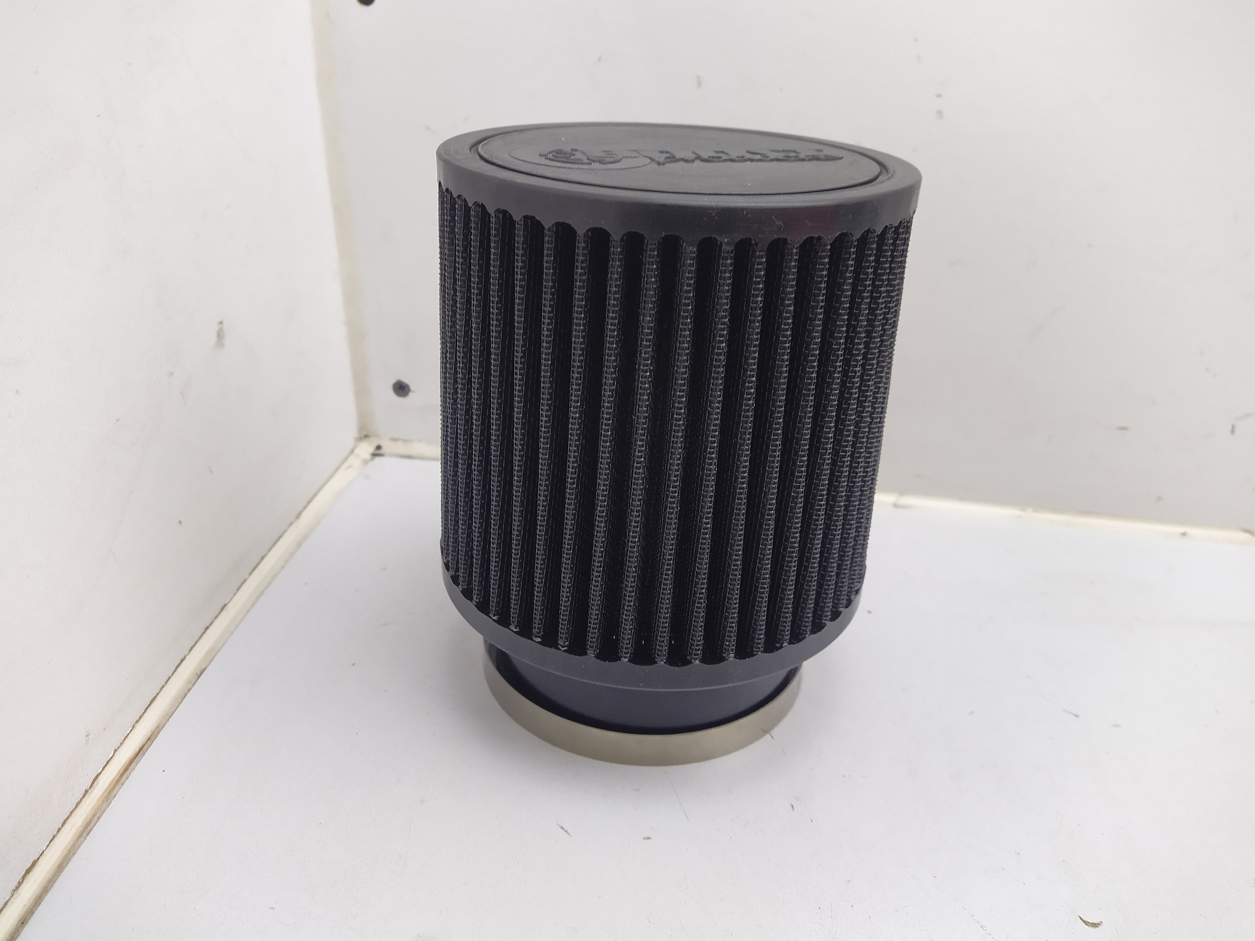 Universal Luftfilter schwarz 127mm / 89mm Anschluss Sportluftfilter