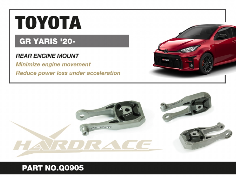 Hardrace Motorlager hinten für Toyota Yaris / Vitz GR GXPA16/MXPA12