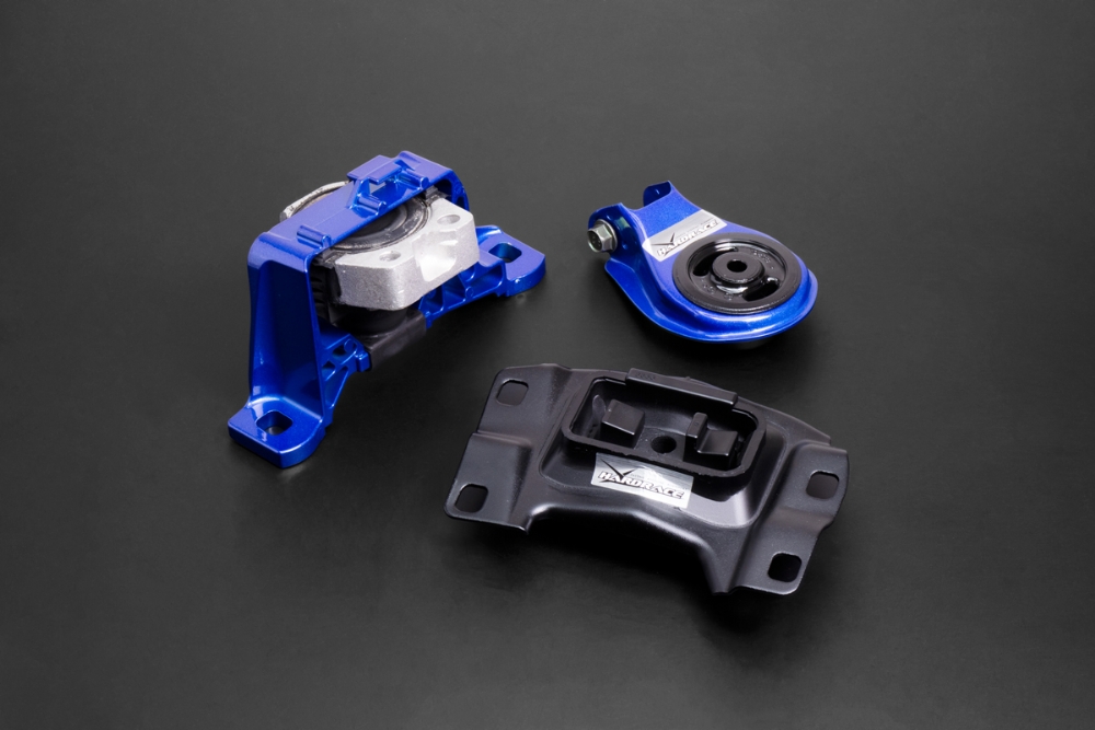Hardrace verstärkt Motorlager Set für Ford Focus MK2, Mazda 3 / AXELA 1. BK