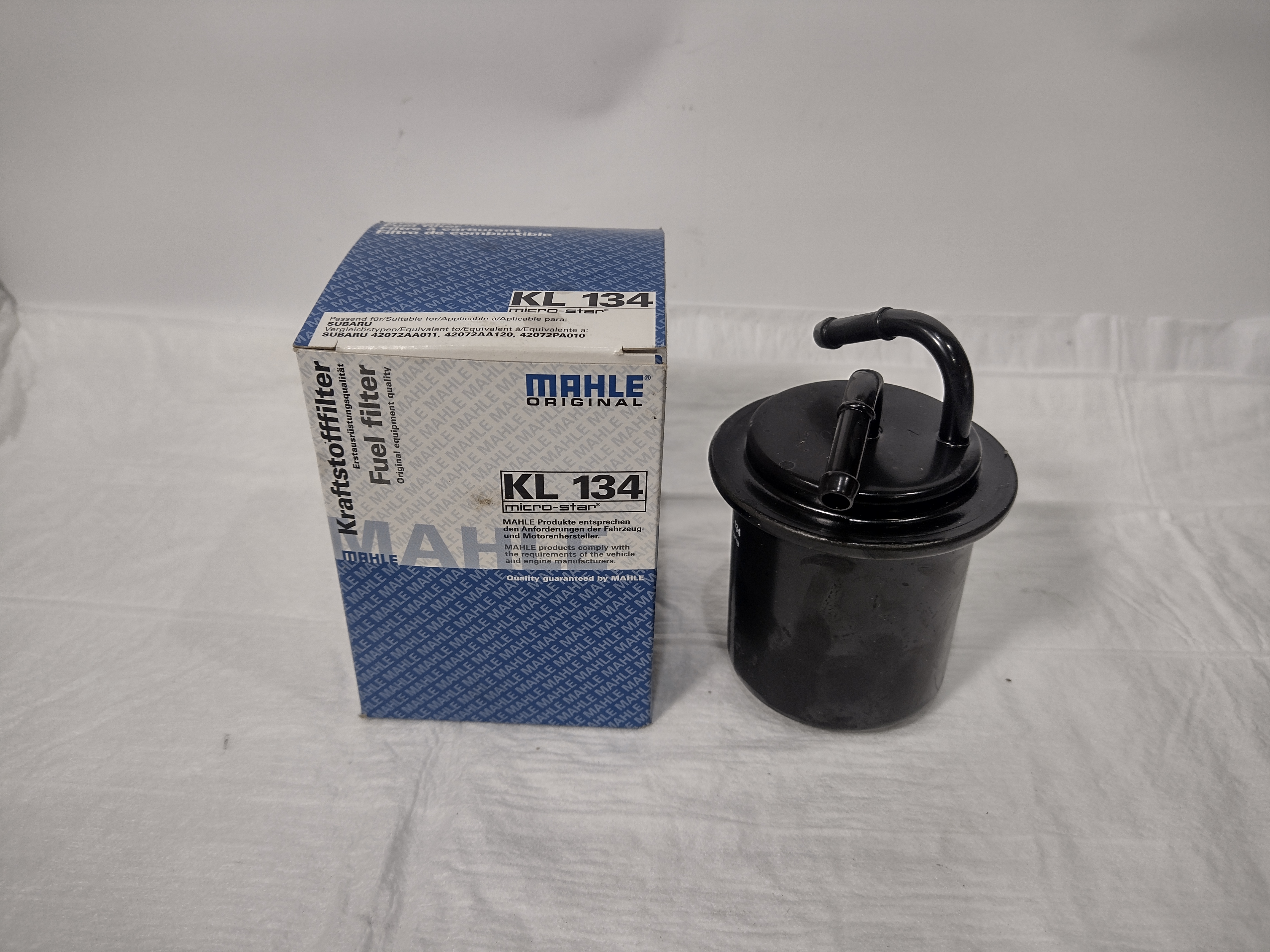 Kraftstofffilter MAHLE KL 134 für SUBARU Kraftstofffilter MAHLE KL 134 für SUBARU