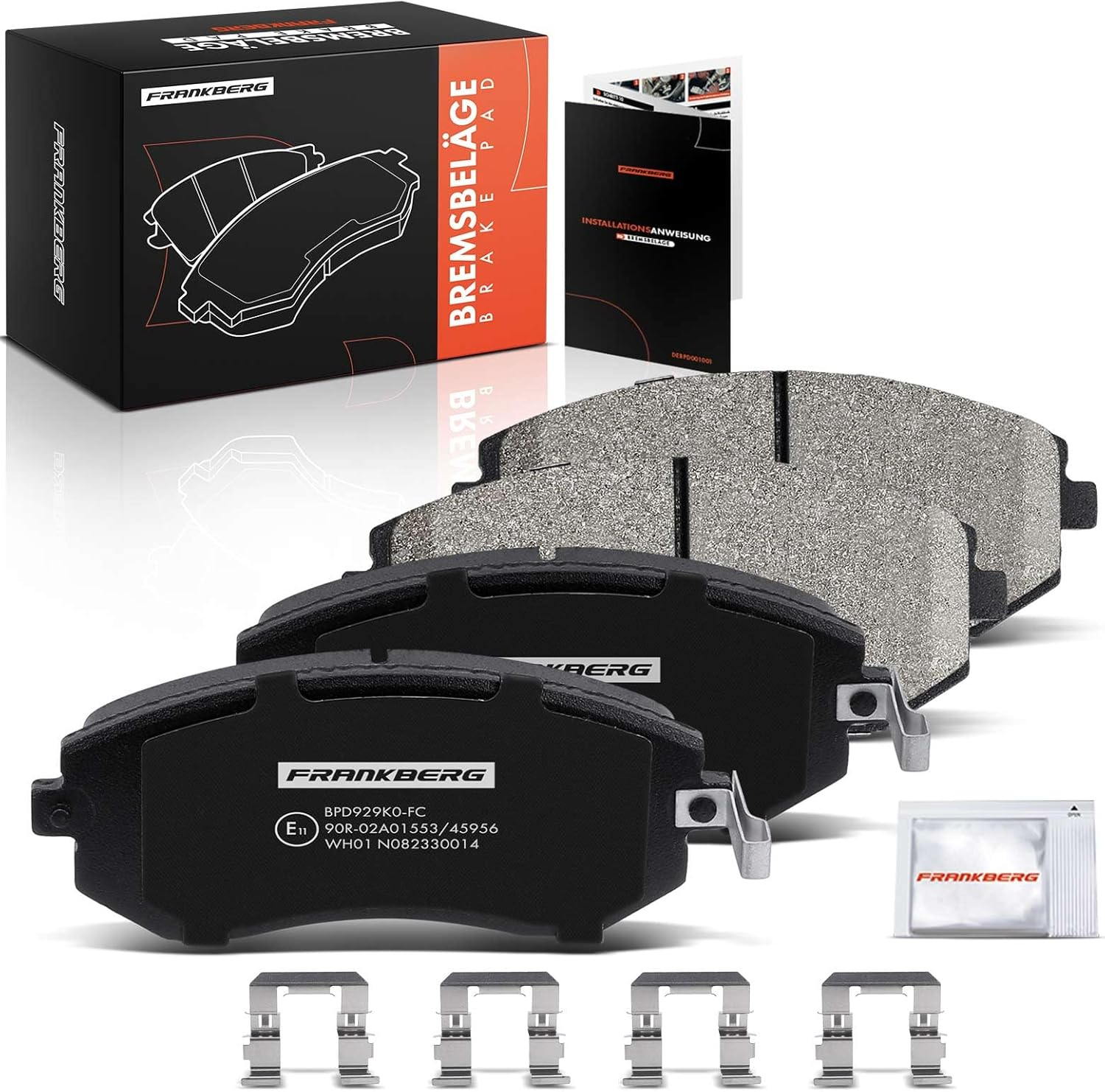 Frankberg Bremsbelagsatz vorne Subaru Forester Impreza Legacy XV BRZ 26296AG040