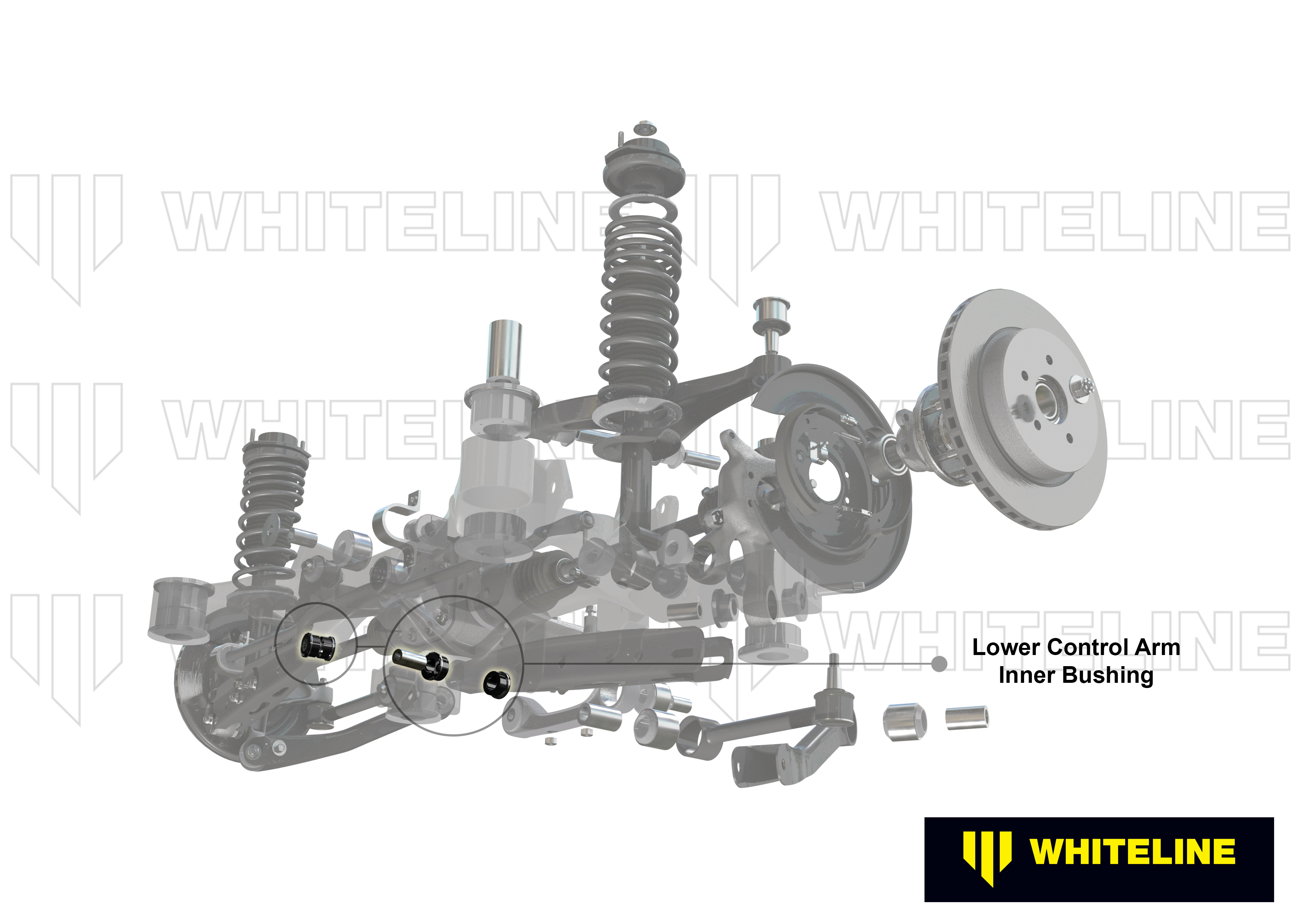 Whiteline Querlenker unten - innen Buchsen-Set für Toyota RAV 4 XA10
