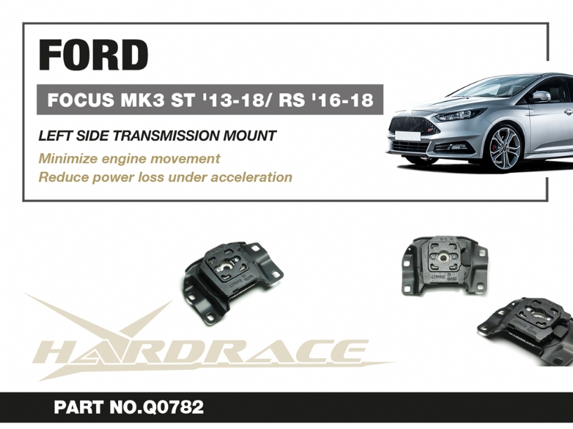 Hardrace links seitlich Motorlager für Ford Focus MK3