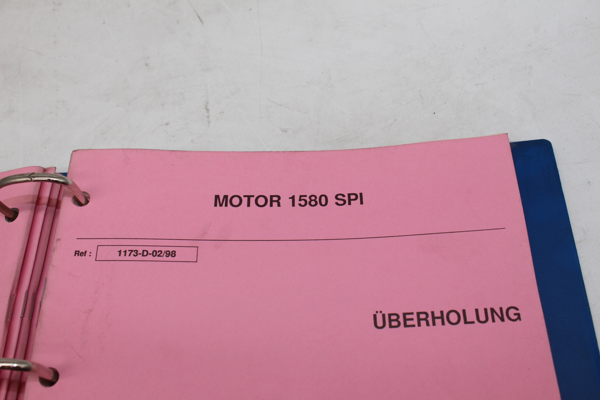 Original Peugeot Überholungsordner für Motoren TUD3, DW8, XU, TU5j4 & Getriebe BE4/5, BE3/5, BE3/6