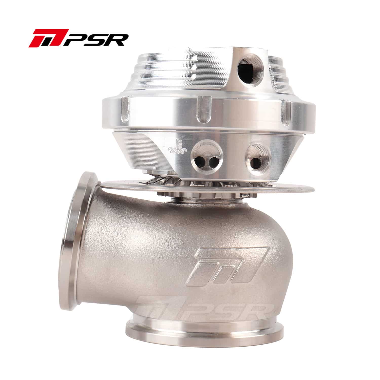 Pulsar PSR neu Generation Wastegate 38mm Doppel-V-Band Extern Wastegate - Silber