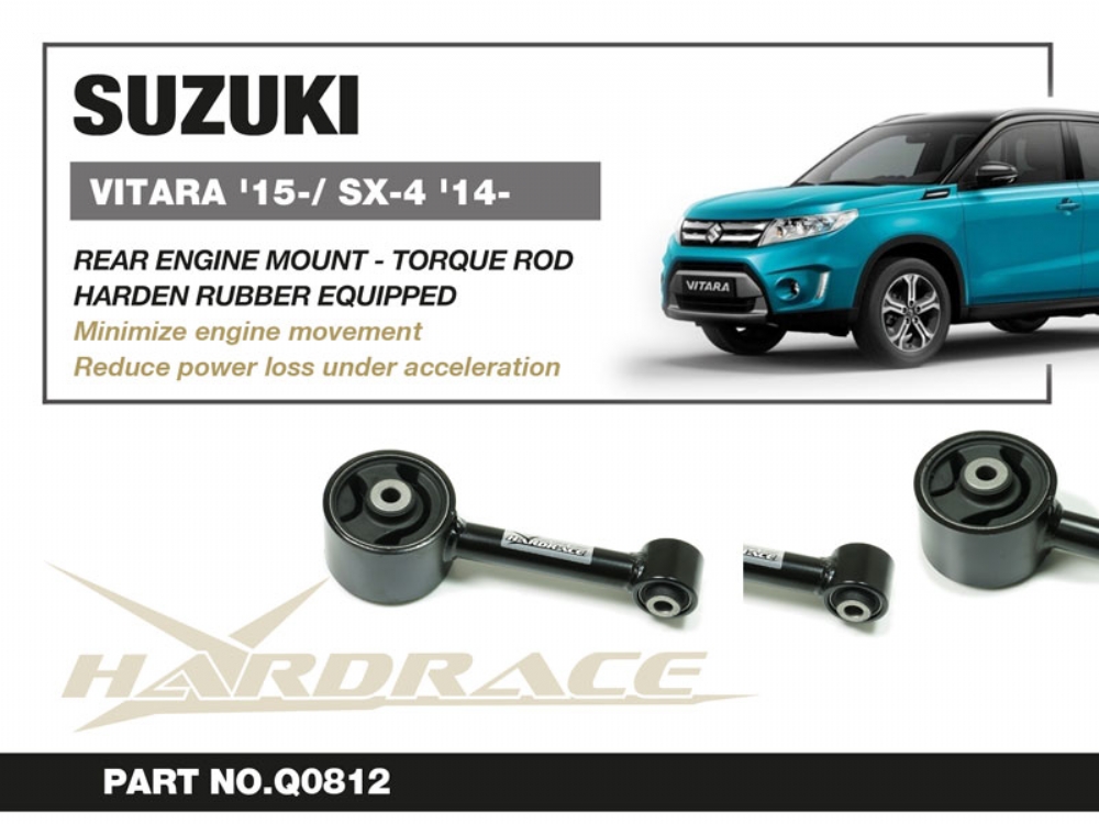 Hardrace Motorlager hinten für Suzuki Vitara ab 16, SX4 / S-CROSS 2.