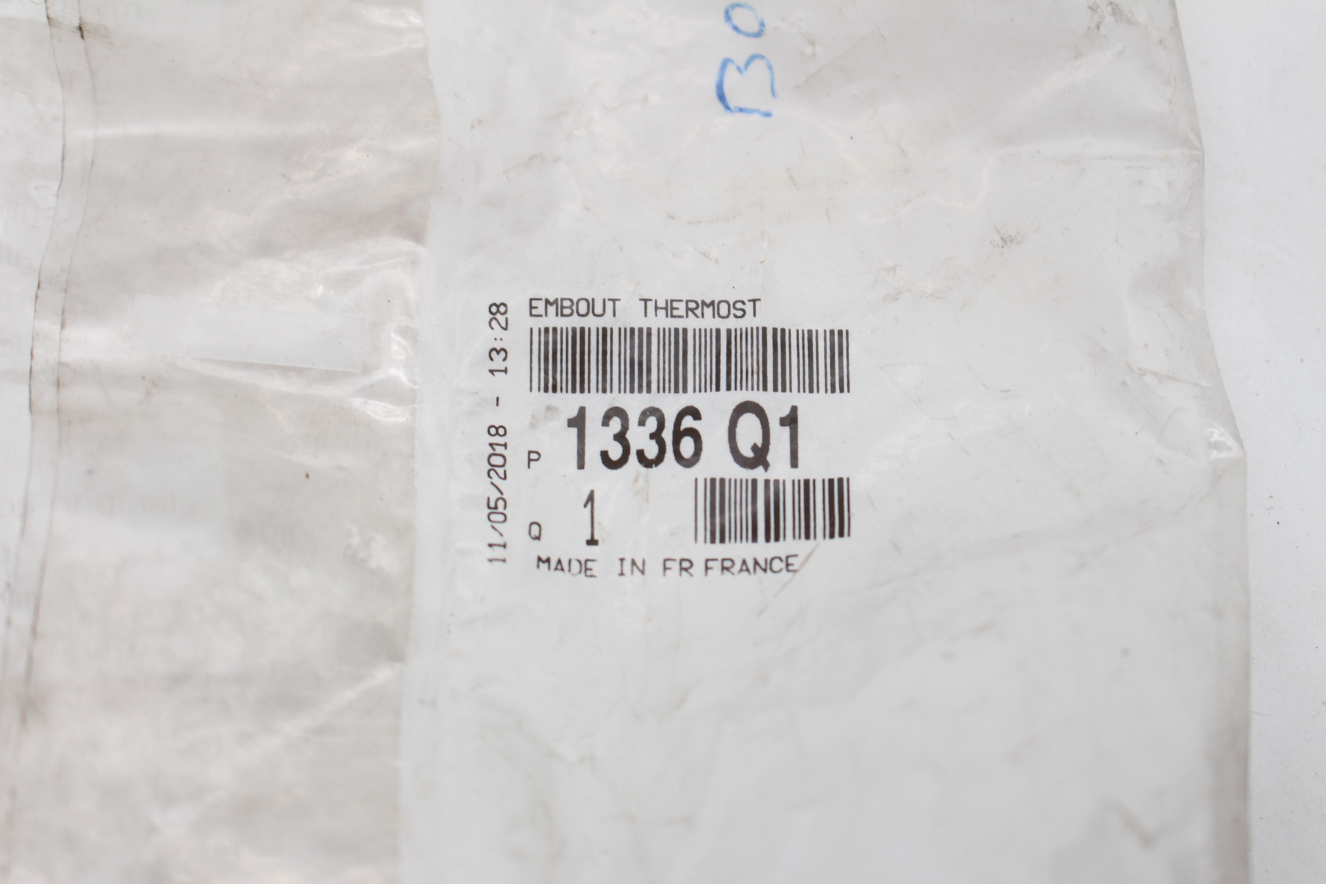 Peugeot / Citroen Thermostat (Stutzen gerade) 1336Q1 NEU NOS NEW