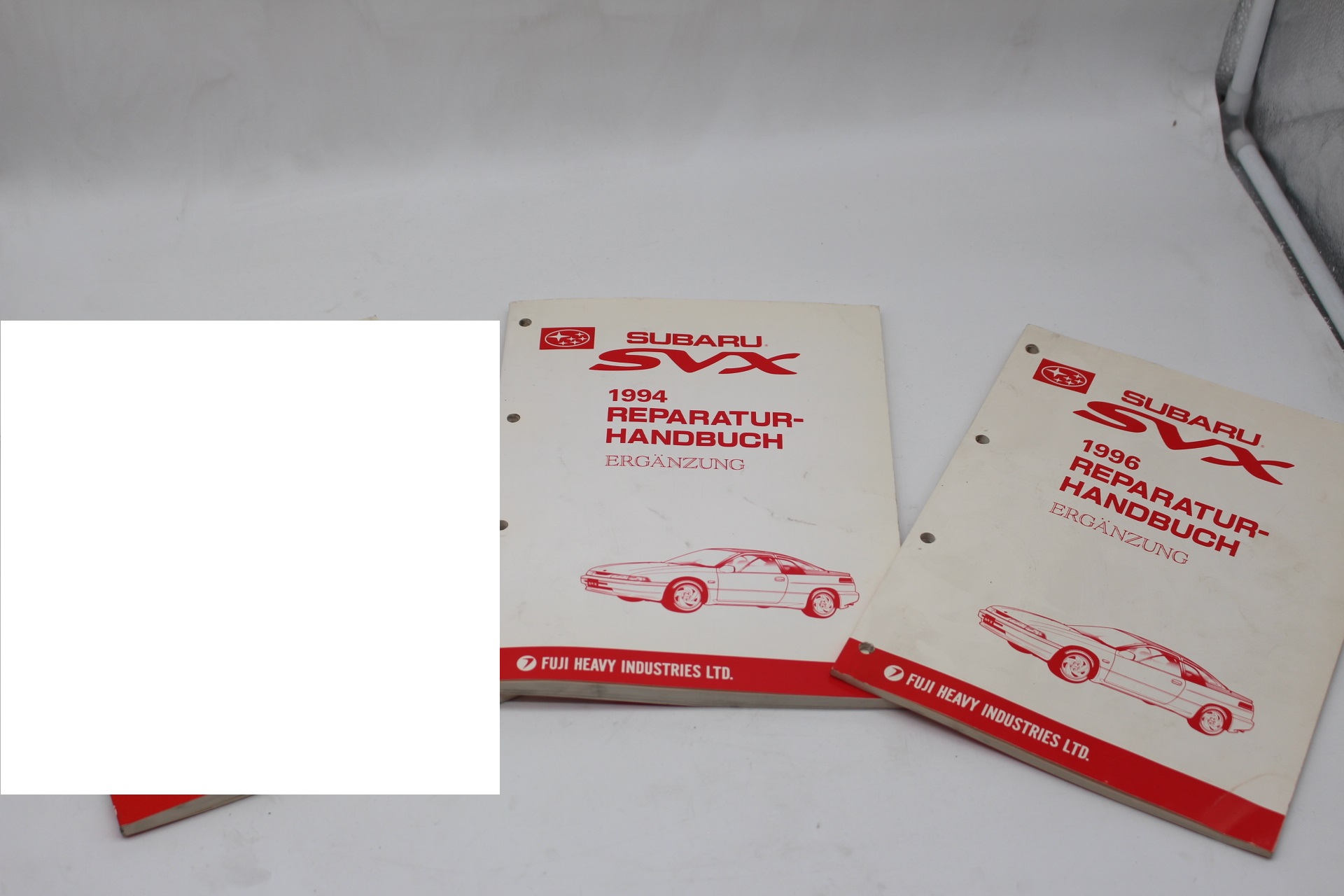 Original Reparaturhandbücher Ergänzung 1994 1996 für SUBARU SVX