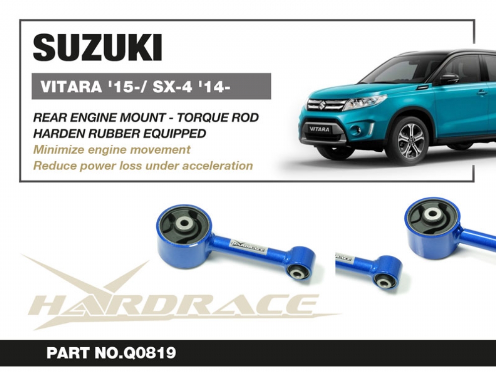 Hardrace Motorlager hinten für Suzuki Vitara ab 16, SX4 / S-CROSS 2.