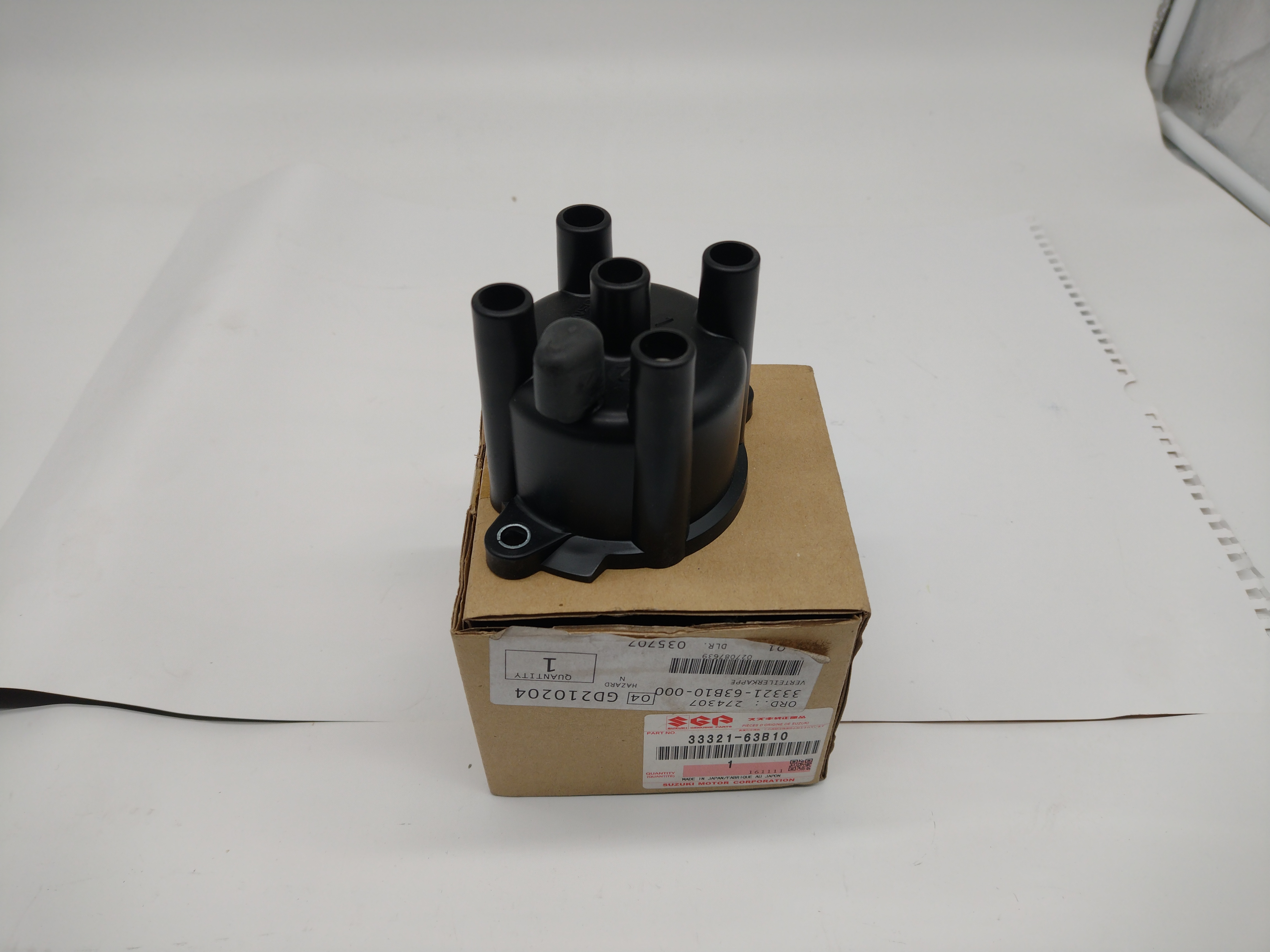 Verteilerkappe für Suzuki Swift Vitara Baleno 33321-63B10 NEU NOS Verteilerkappe für Suzuki Swift Vitara Baleno 33321-63B10 NEU NOS