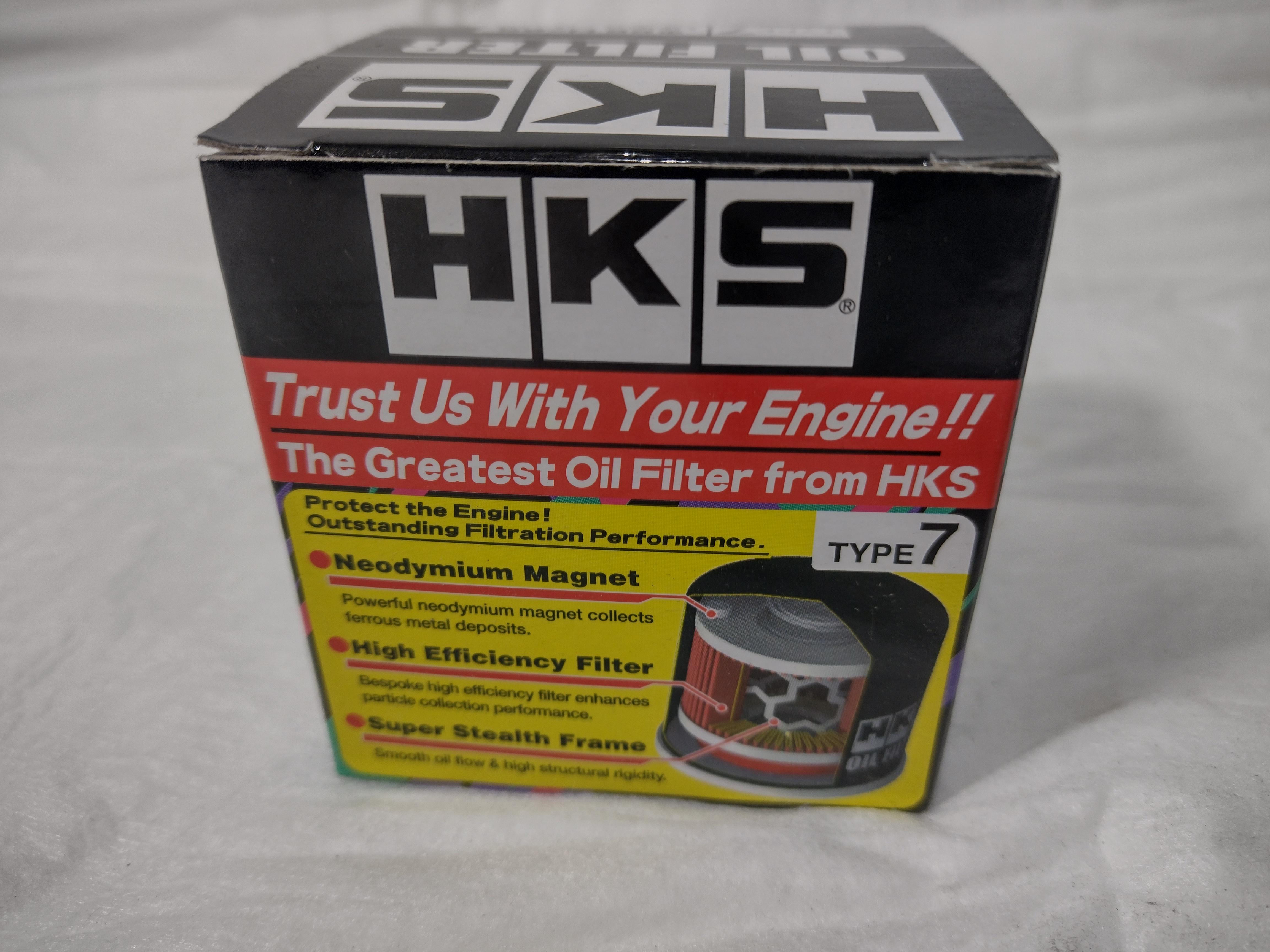 HKS hybrid sports Ölfilter 65mm UNF 3/4 -16 für Nissan Skyline, Suzuki, Toyota - 52009-AK011