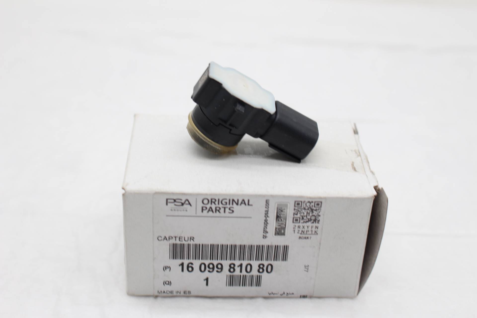 Citroen Peugeot Opel Fiat Sensor Einparkhilfe schwarz 1609981080 NEU Original