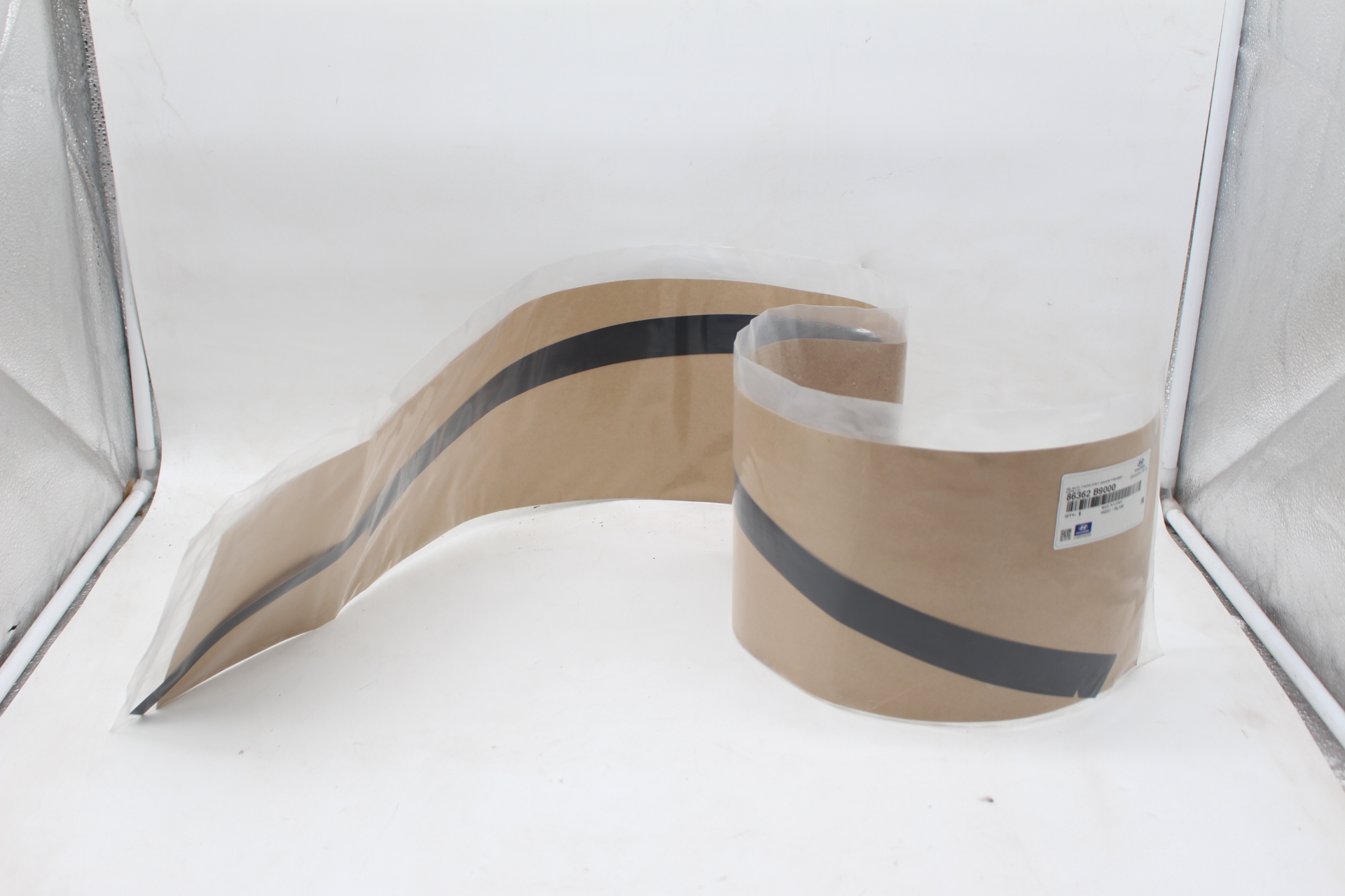 Zierfolie Türrahmen vorne links Hyundai i10 2013-2019 86362B9000 schwarz