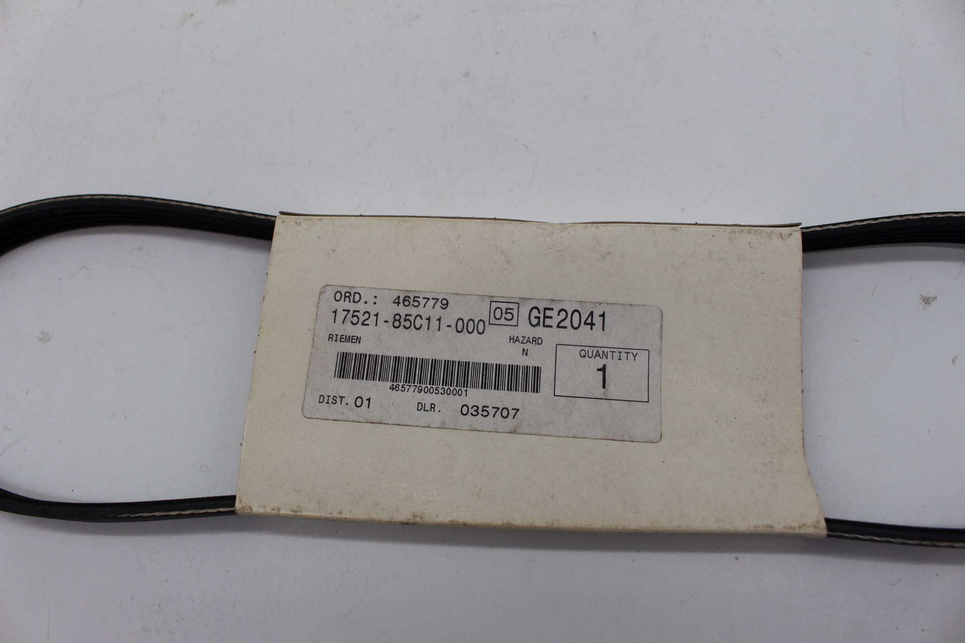 Suzuki Keilrippenriemen 4PK800 17521-85C11 *NEU*
