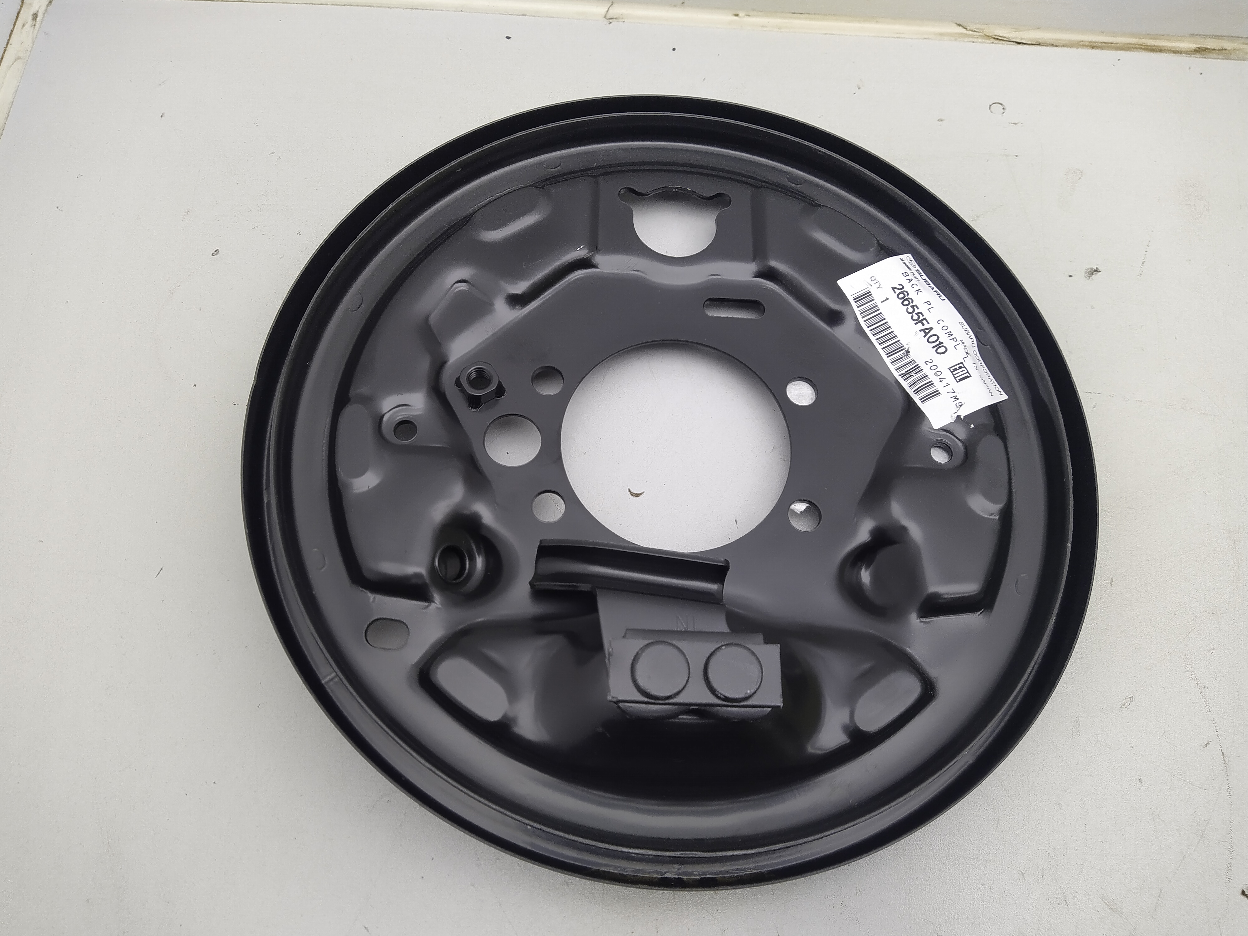 Ankerblech hinten links Subaru Forester SF SG 97-07 Impreza Trommelbremse Ankerblech hinten links Subaru Forester SF SG 97-07 Impreza Trommelbremse