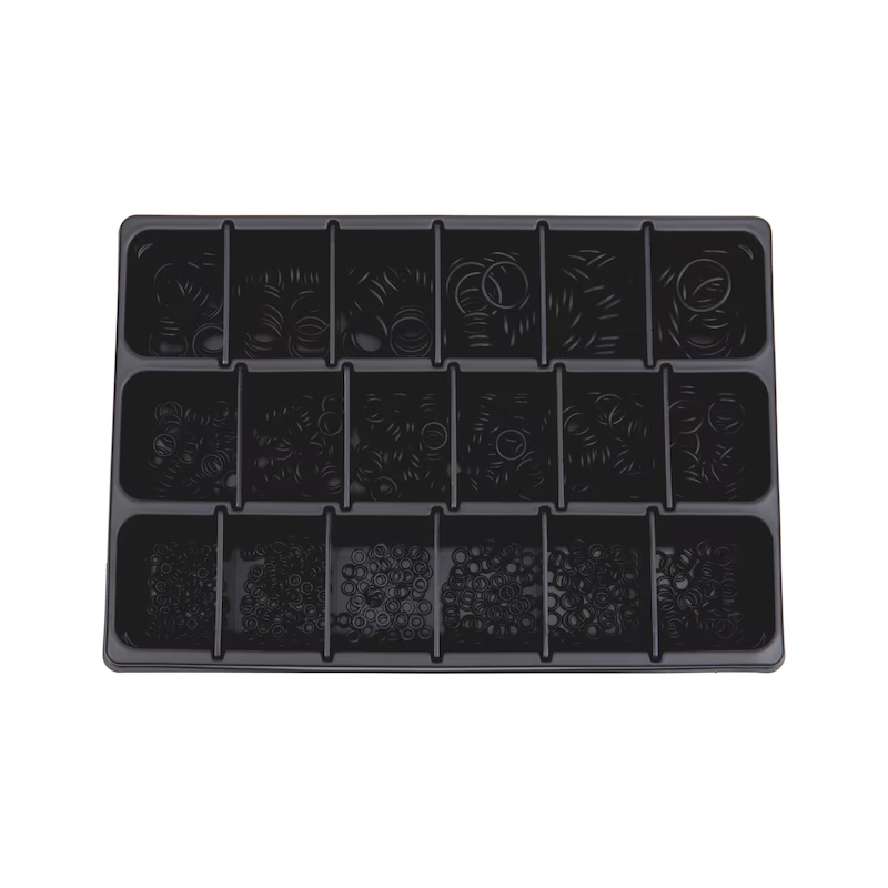 Würth O-Ring Sortiment Zoll 1050-teilig NBR 70 ORSY ohne Koffer