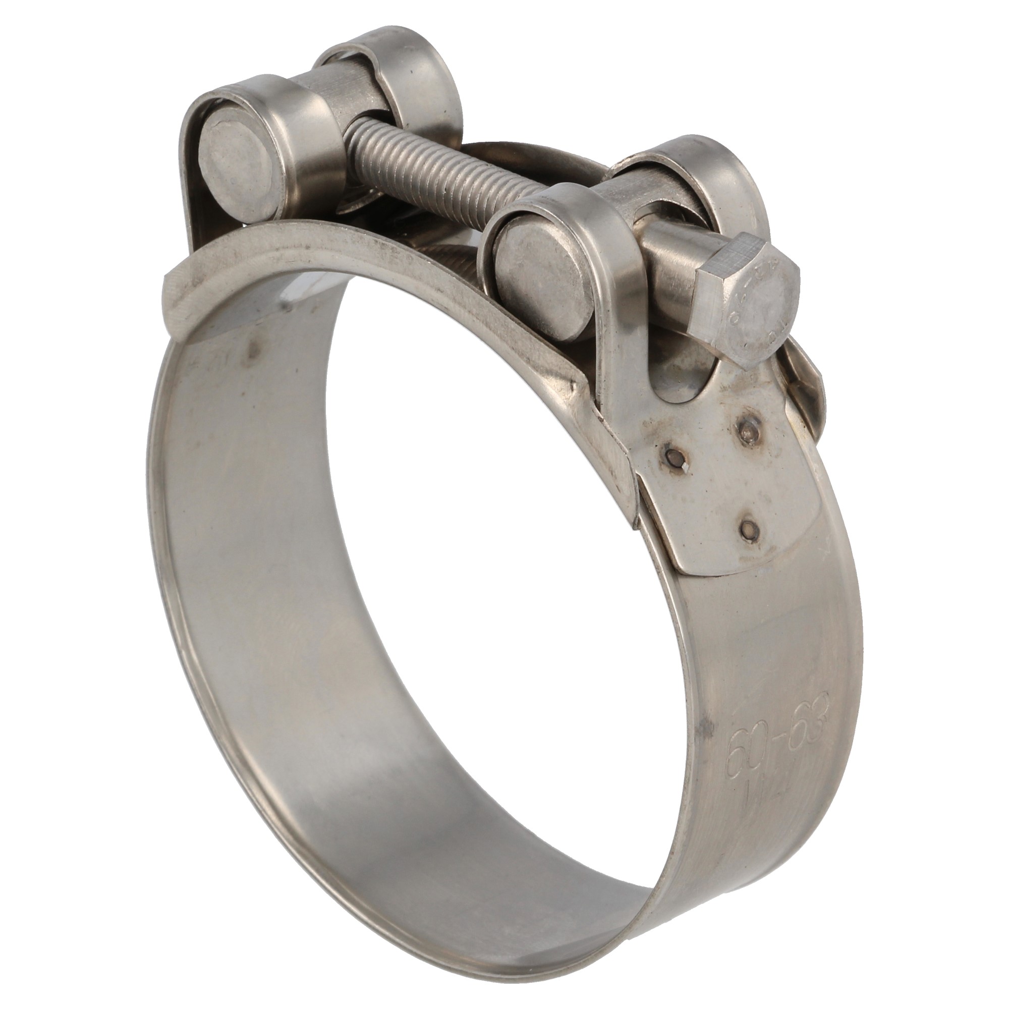 Edelstahl Schlauch Schelle - T-Bolzen - 32-35mm