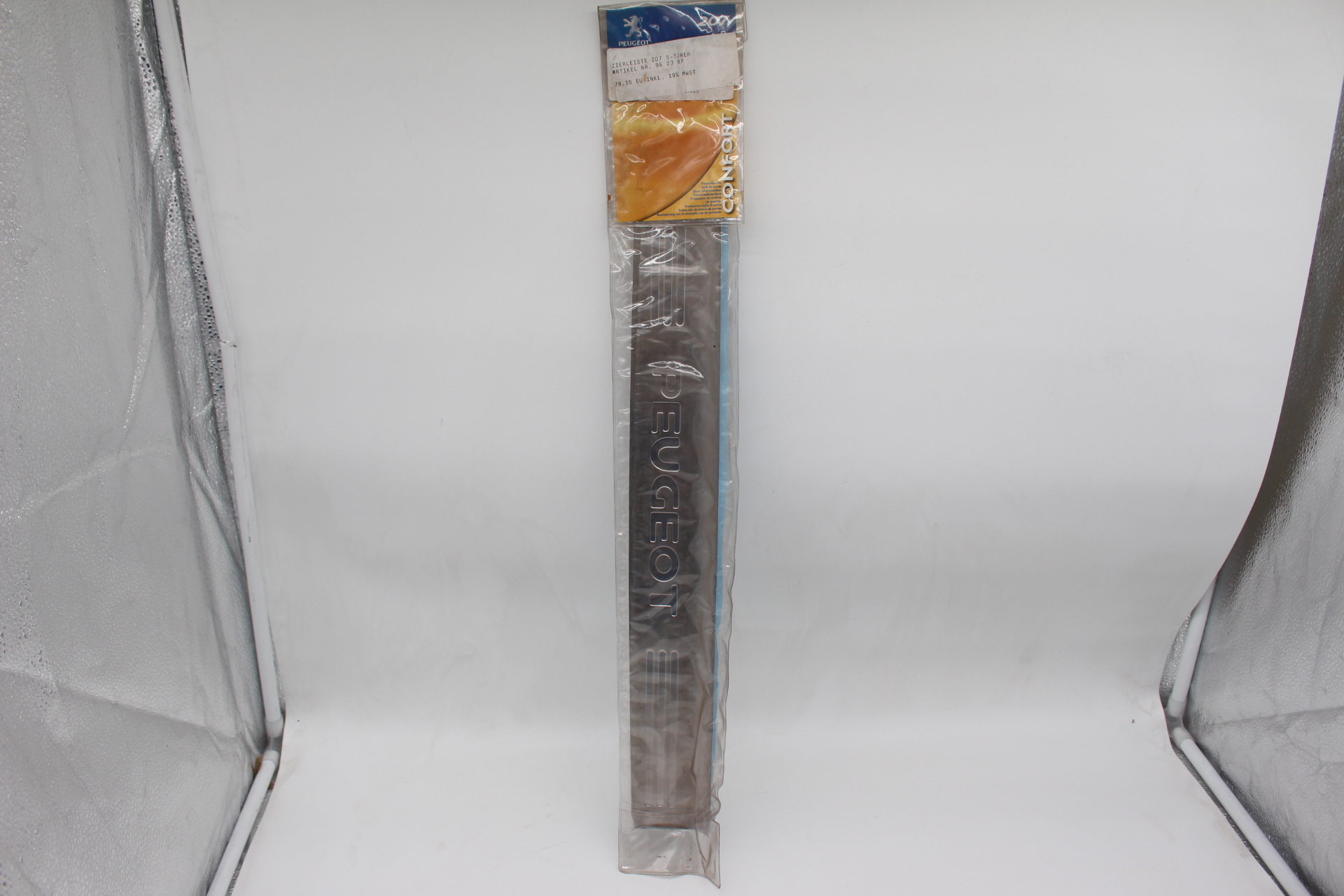 Peugeot 207 5-Türe Edelstahl Einstiegsleisten 962387 NEU NOS NEW OEM