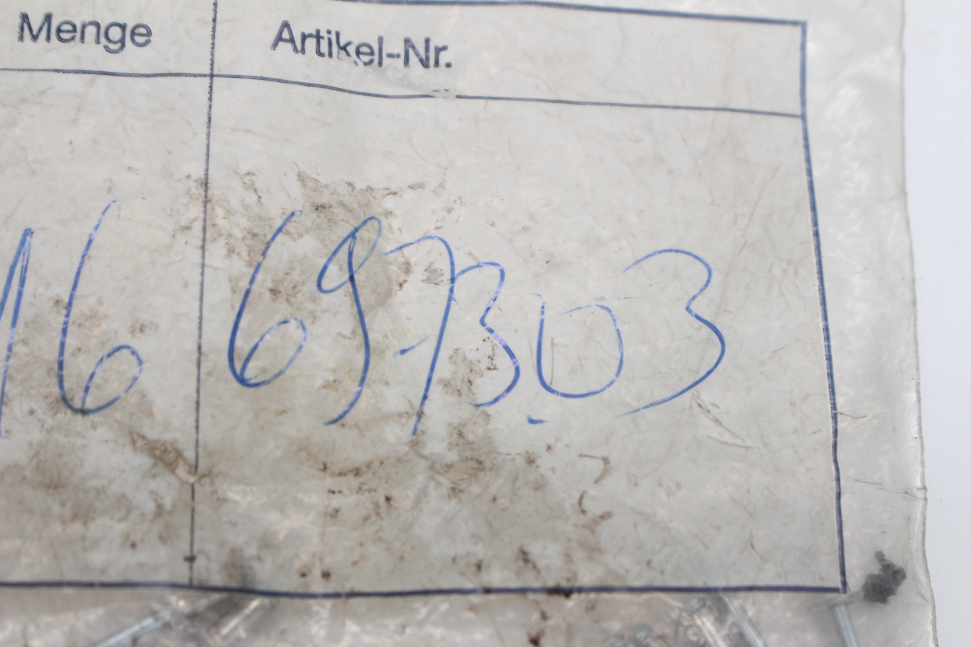 Citroen / Peugeot NIETE 697303 NEU NEW NOS OEM