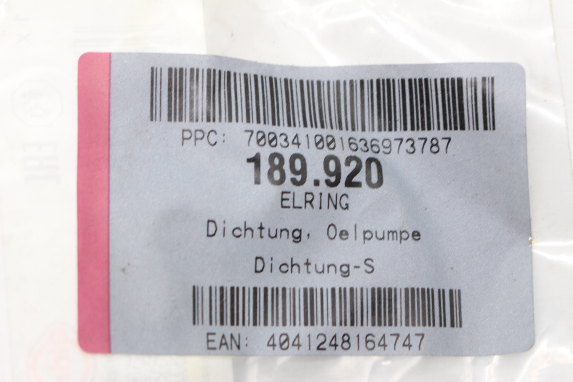 ELRING 189.920 – Dichtung, Ölpumpe für SUBARU EJ20 EJ22 EJ25 Impreza Legacy Forester