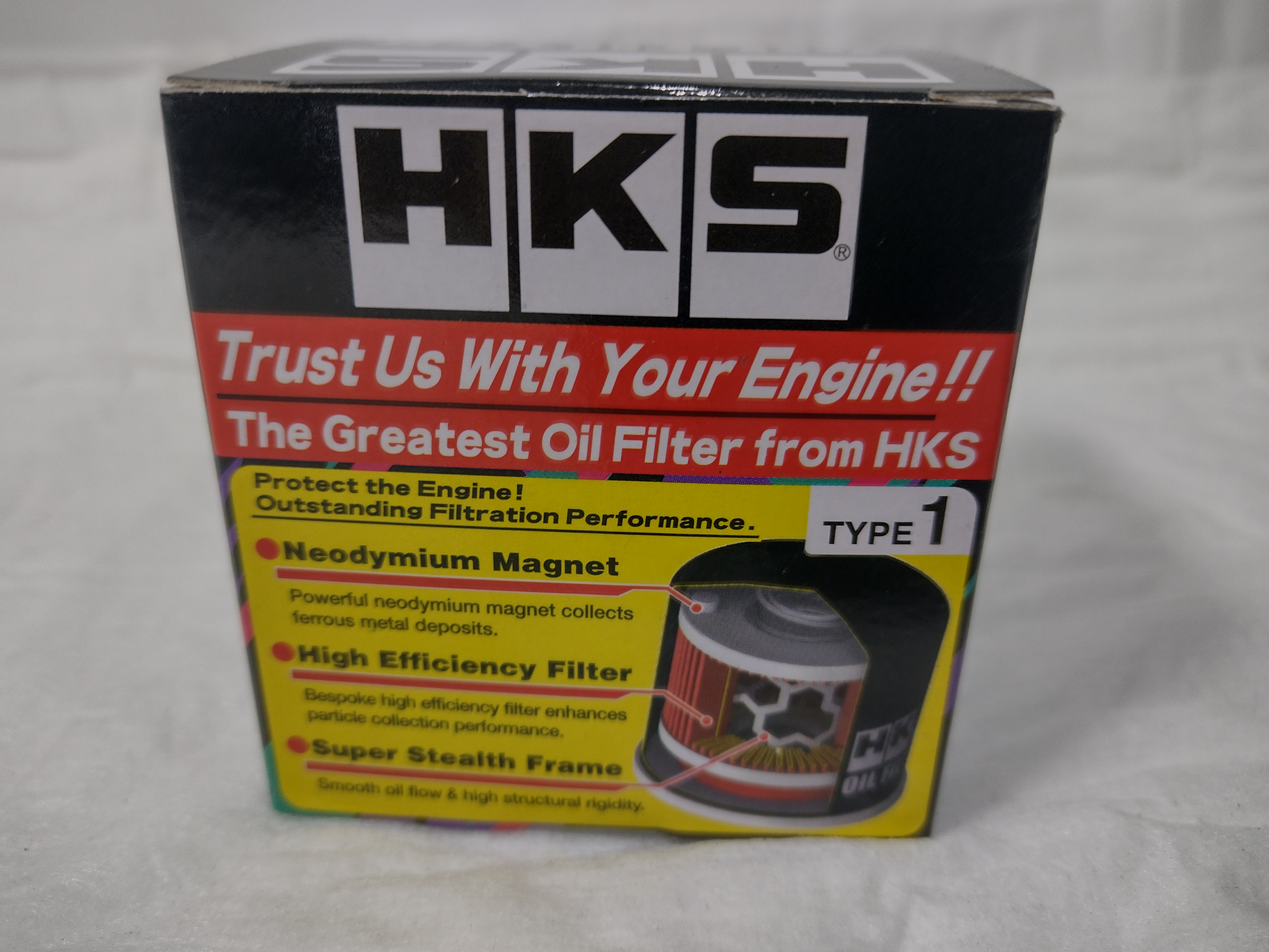 HKS Ölfilter Type 1 M20x1.5 für Subaru, Mitsubishi, Toyota, Nissan, 52009-AK005