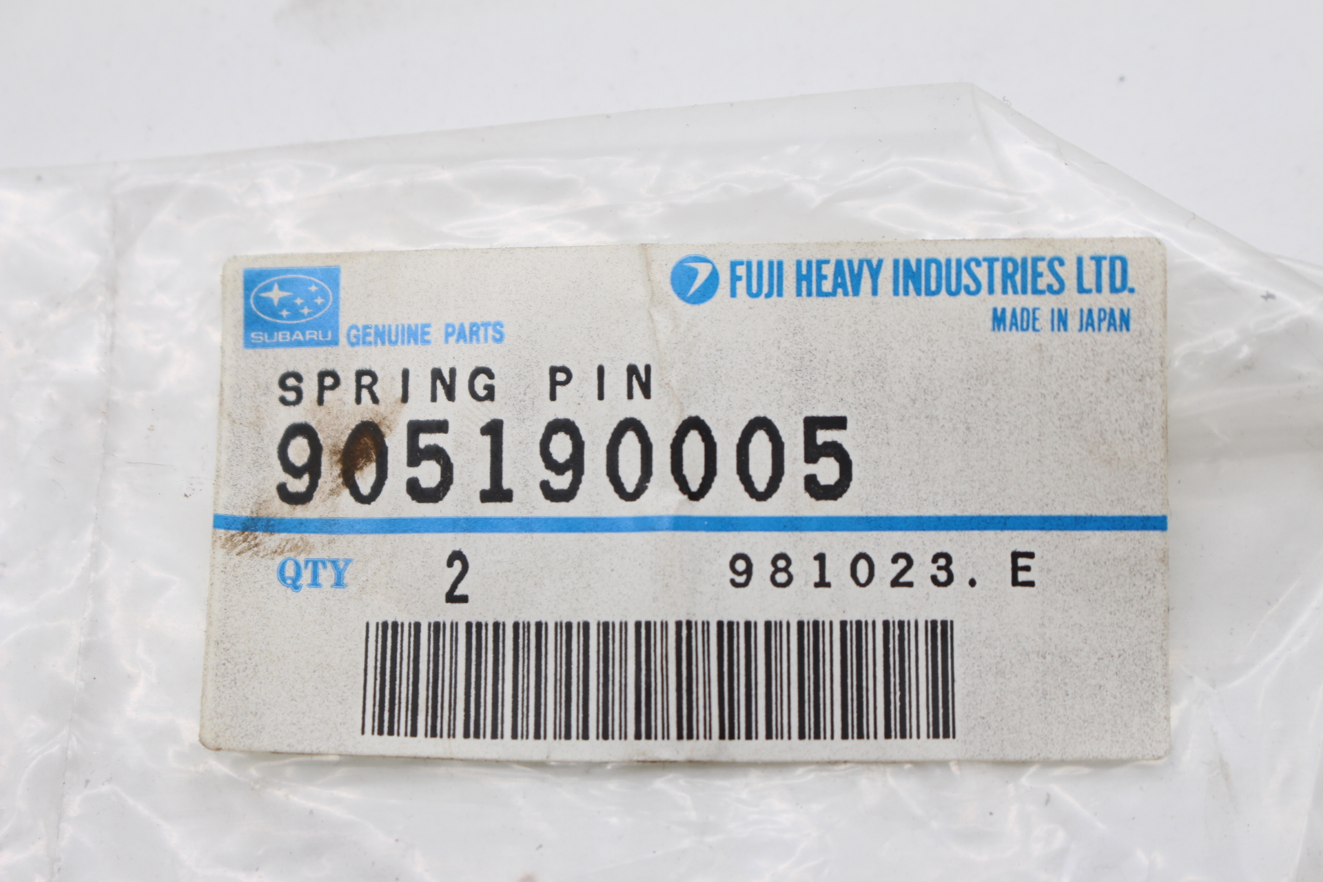 Antriebswellen Splint 905190005  für Subaru Legacy Outback Impreza Forester 