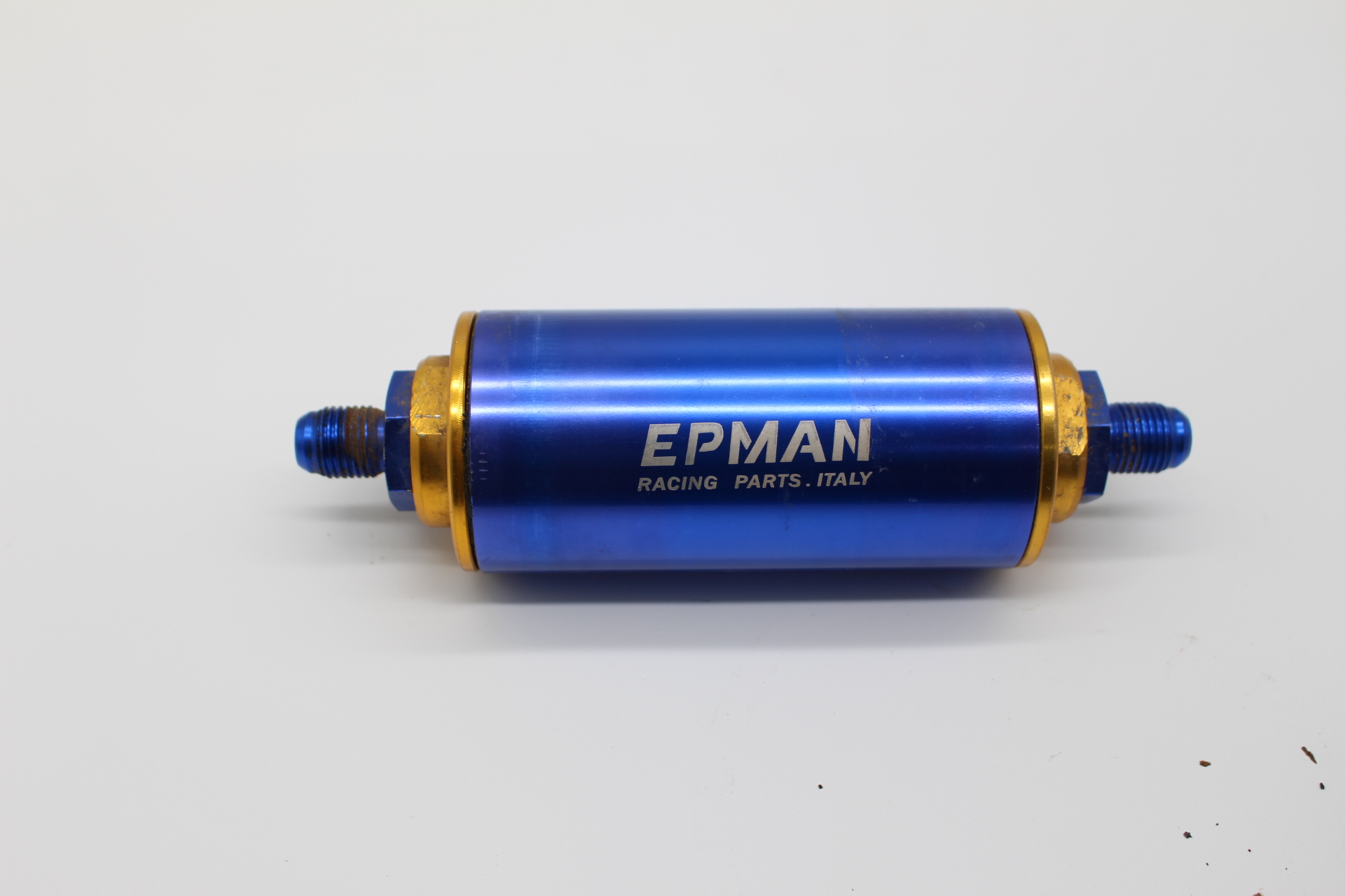 Motorsport Benzinfilter Kraftstoffilter mit Dash 6 AN6 Anschlüssen und Halter