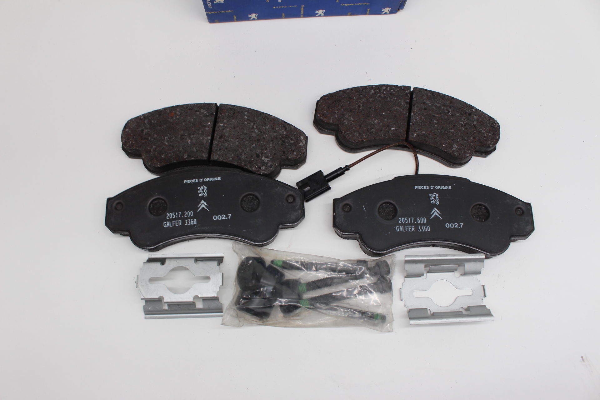 Peugeot Boxer 01-06 Bremsbeläge vorne 425244 NOS NEW OEM