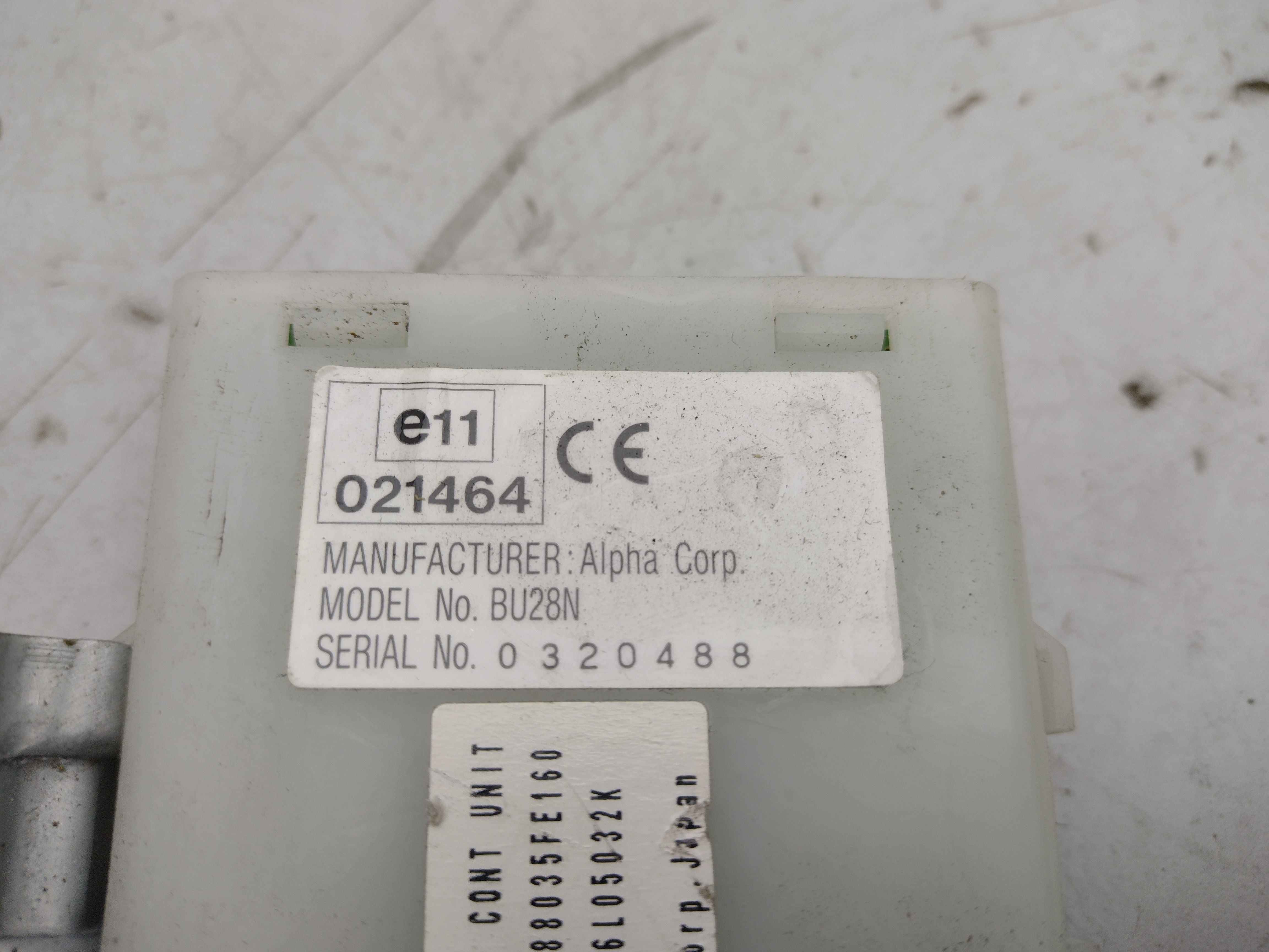 KEYLESS ENTRY CONTROL MODULE 88035FE160 für Subaru Impreza 2.0 R GD GG 