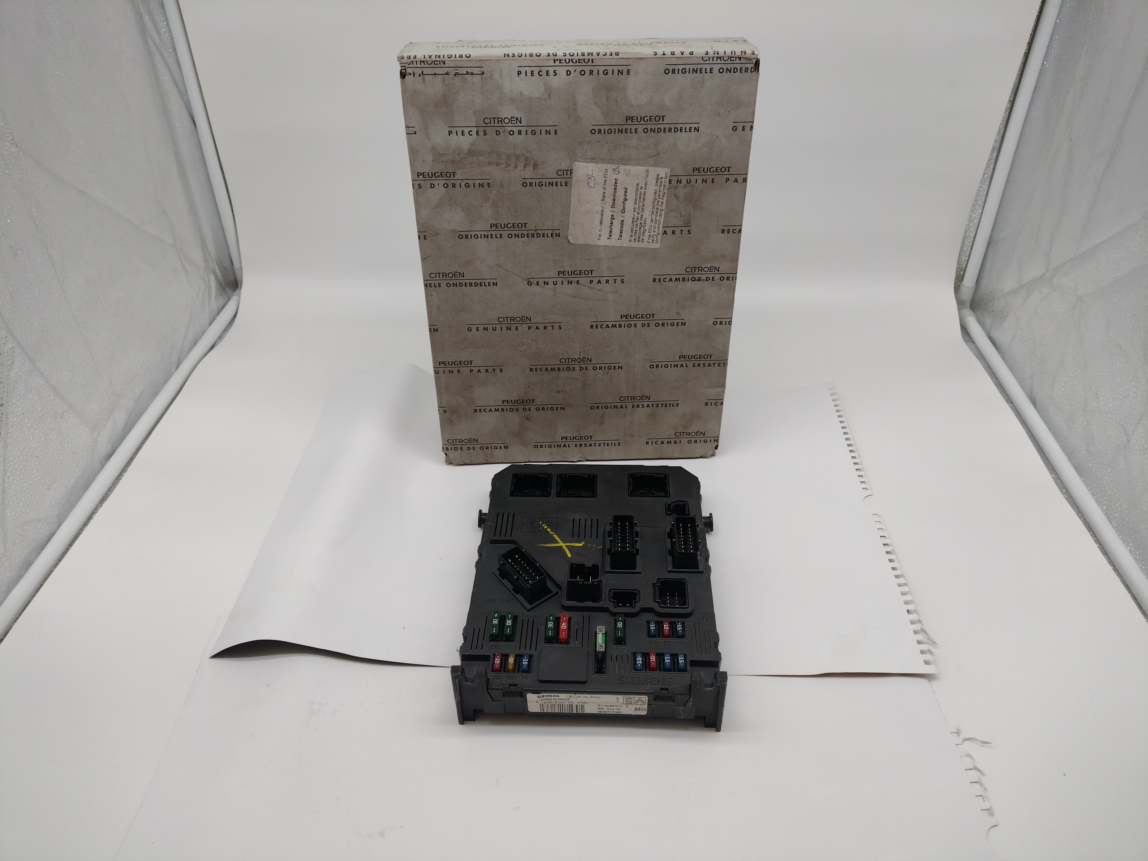 Peugeot Zentralelektrik BSI ZENTRAL-S-E 658063 NEU NOS NEW Peugeot Zentralelektrik BSI ZENTRAL-S-E 658063 NEU NOS NEW