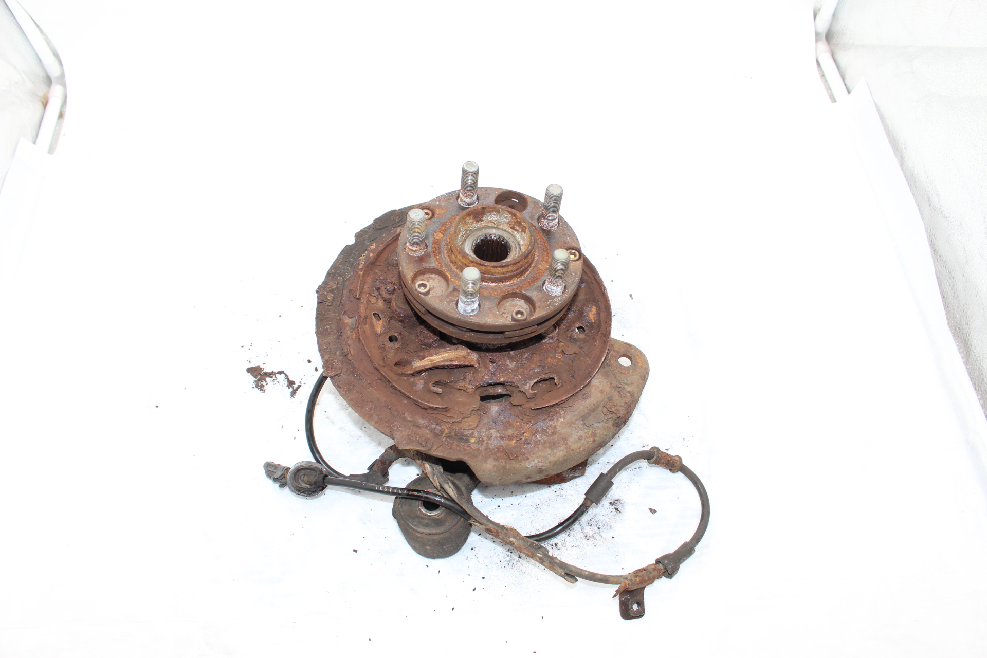 Achsschenkel hinten links für Subaru Impreza GC8 GF8 mit ABS Sensor Radlager Nabe komplett