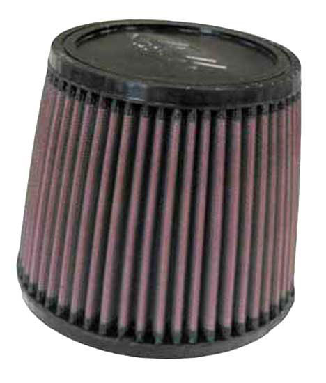 K&N RU-4450 HIGH-FLOW Sportluftfilter 70mm Anschluss 127mm hoch konisch rot