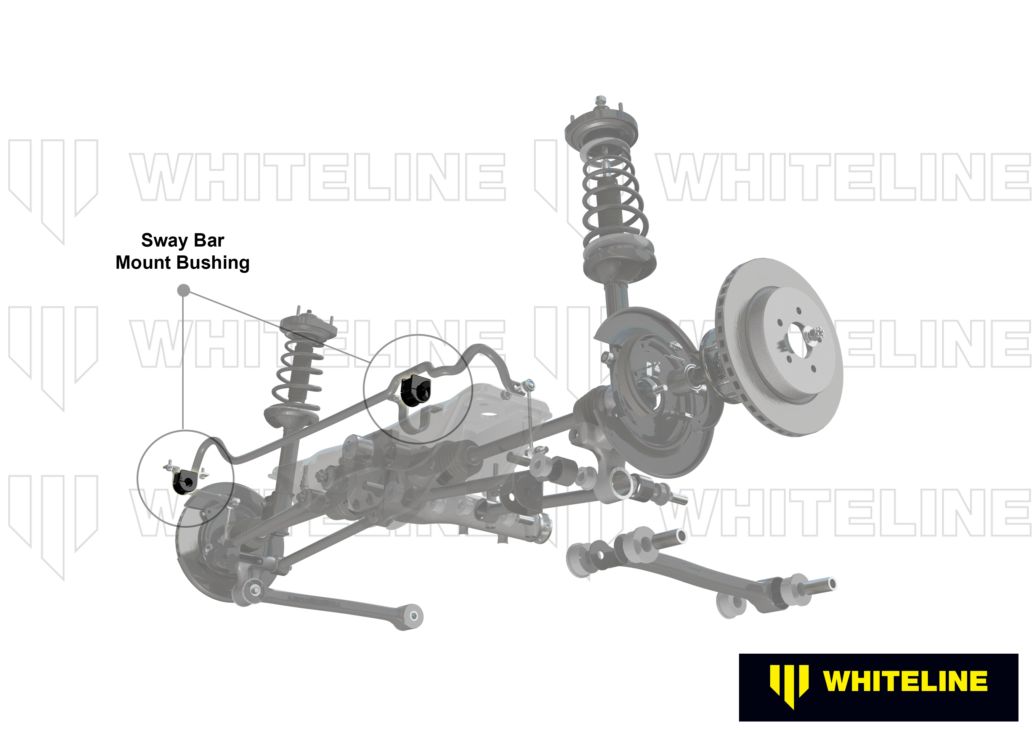 Whiteline Stabilisatorlager 18mm für Nissan Nx/nxr B13 Pulsar N14 FWD