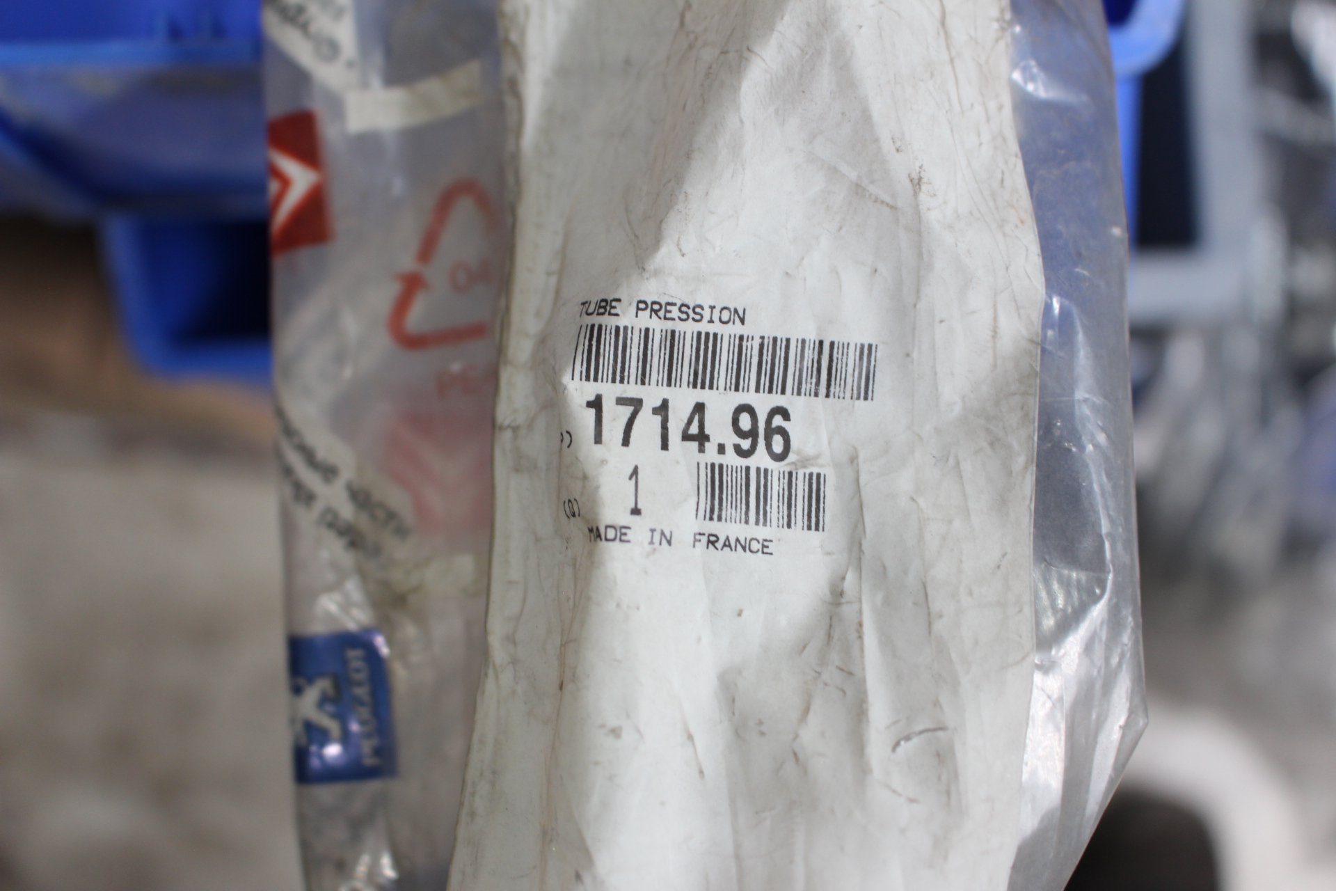 Peugeot / Citroen Druckleitung 171496 NEU NOS NEW OEM