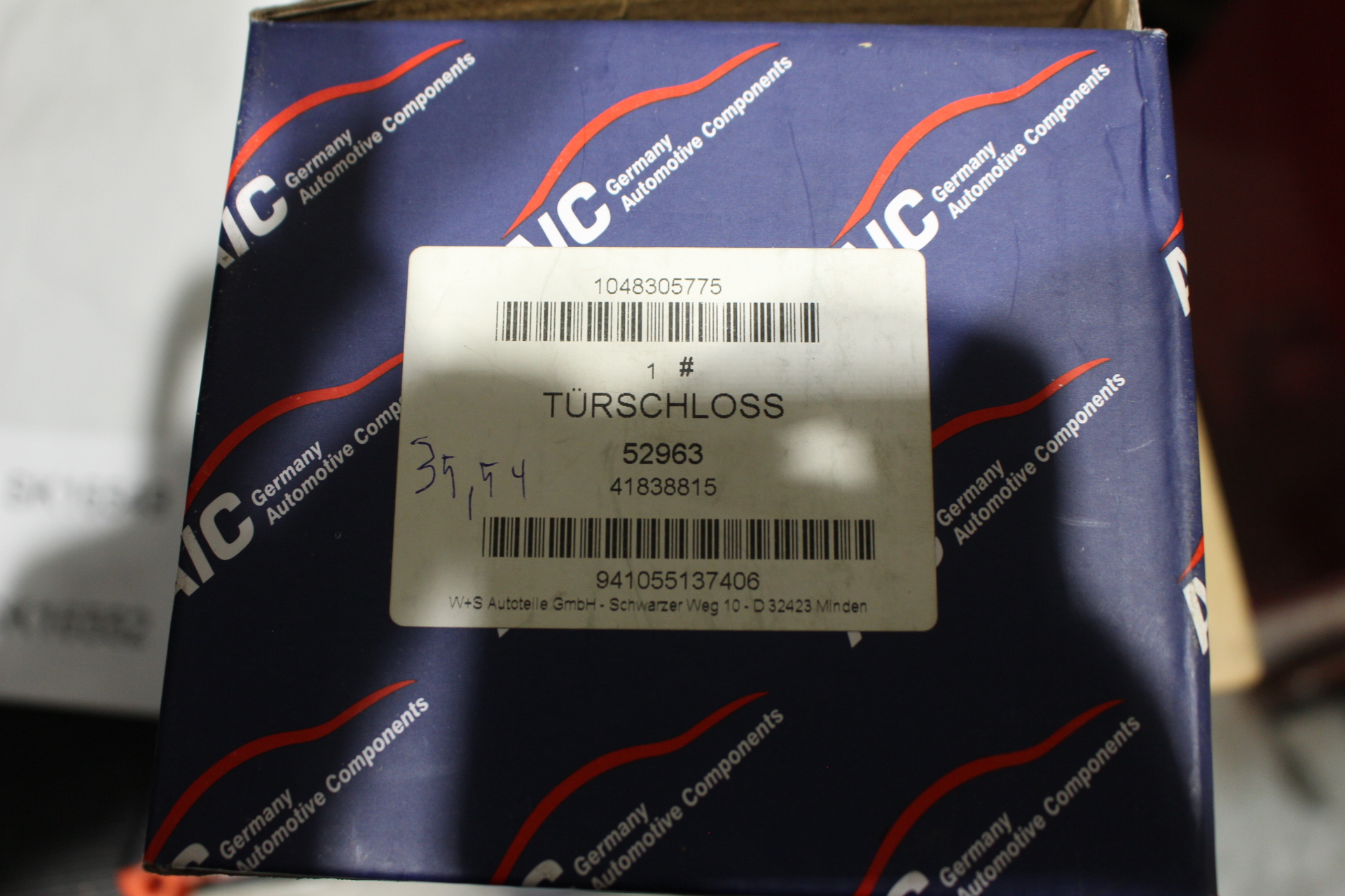 AIC 52963 Türschloss vorne links für AUDI A4 B6 A6 C5