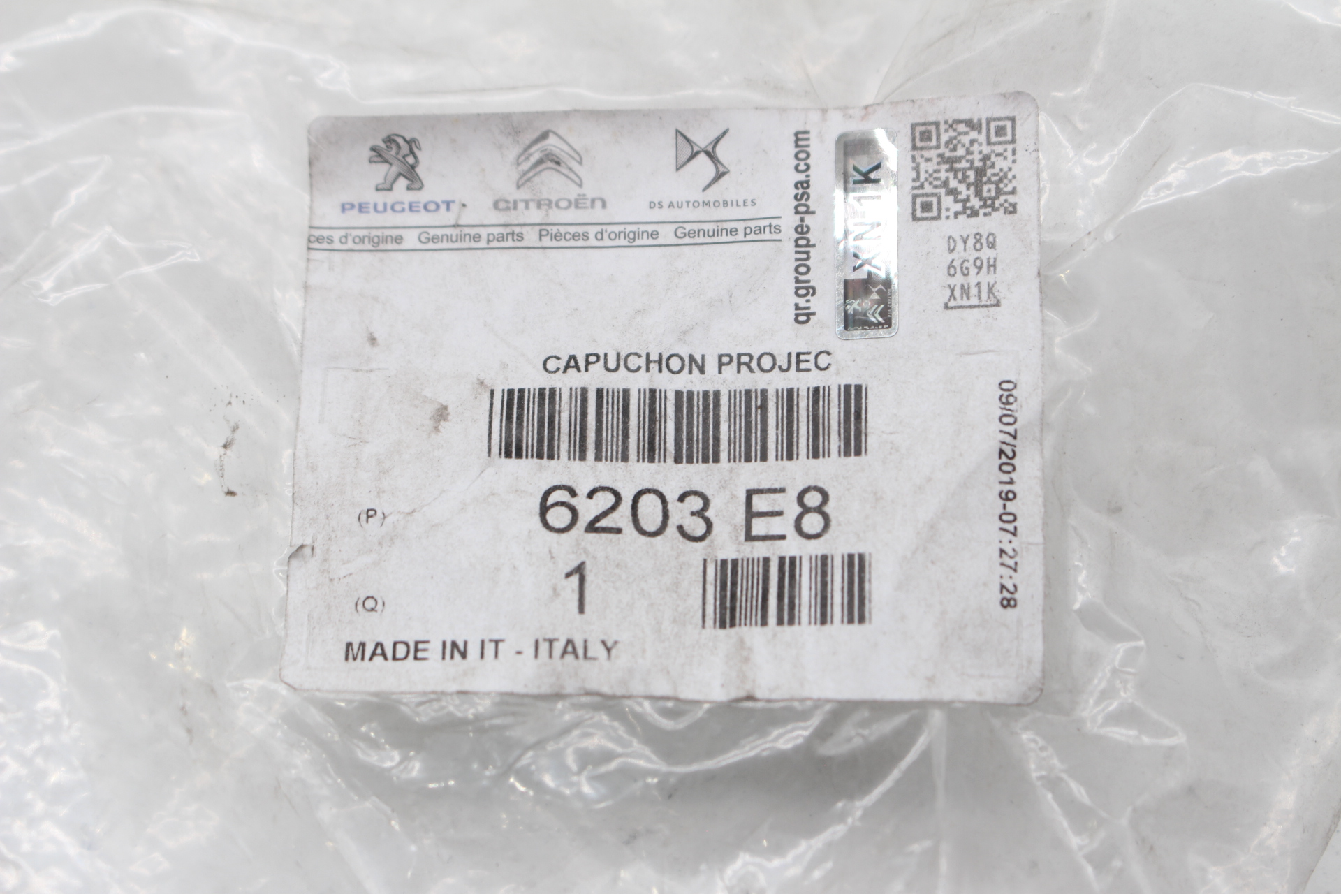 Peugeot  / Citroen KAPPE 6203E8 NEU NOS