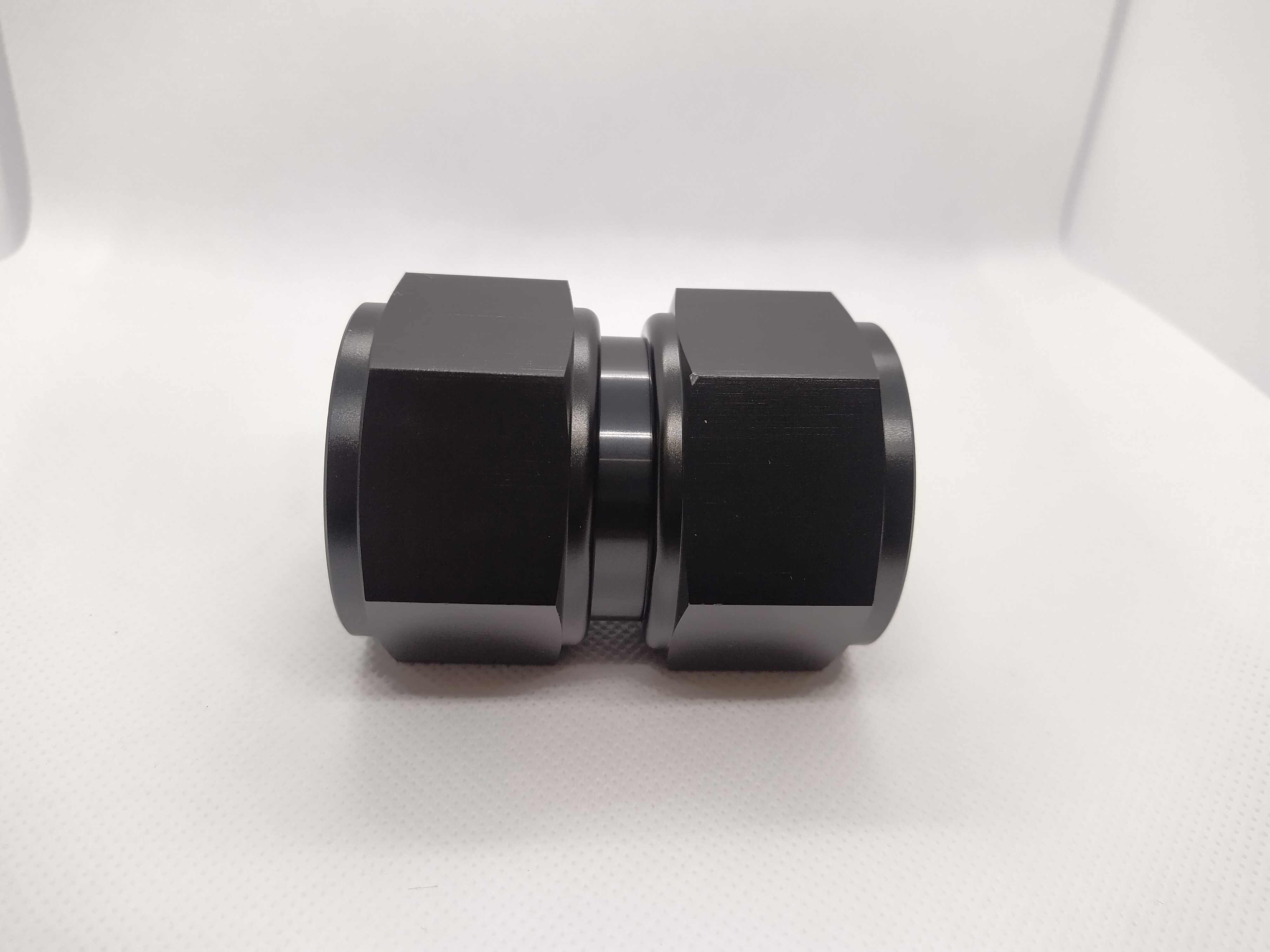 Verbinder female female Dash 20 AN20 gerade schwarz Verbinder female female Dash 20 AN20 gerade schwarz