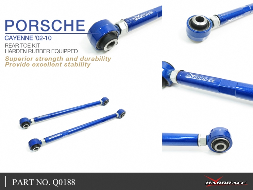 Hardrace Spur-Kit hinten für Audi Porsche Cayenne 1. 955/957, Q7 4L