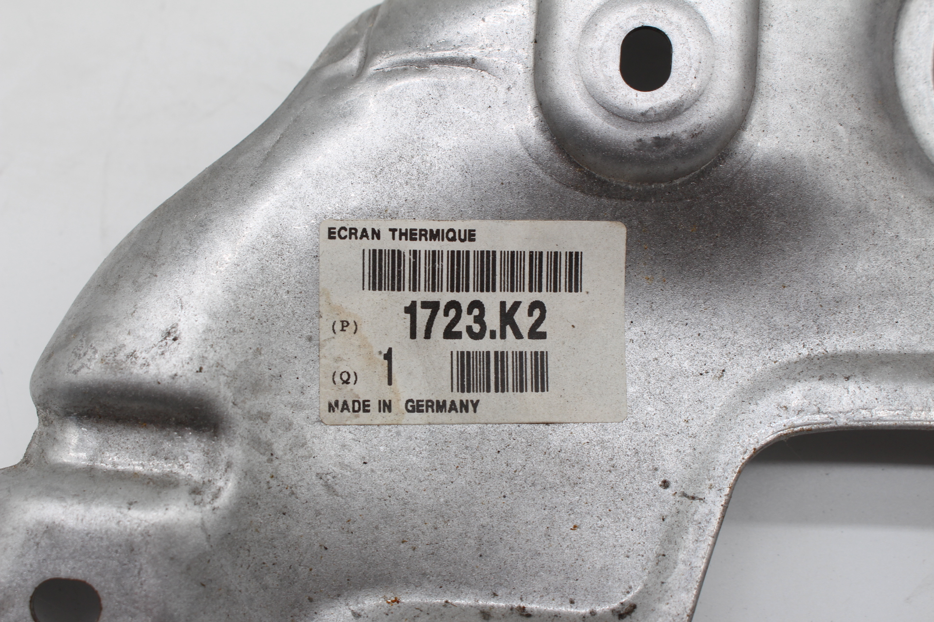 Citroen SAXO PEUGEOT 106 Hitzeschutzblech 1723K2 NEU NOS NEW