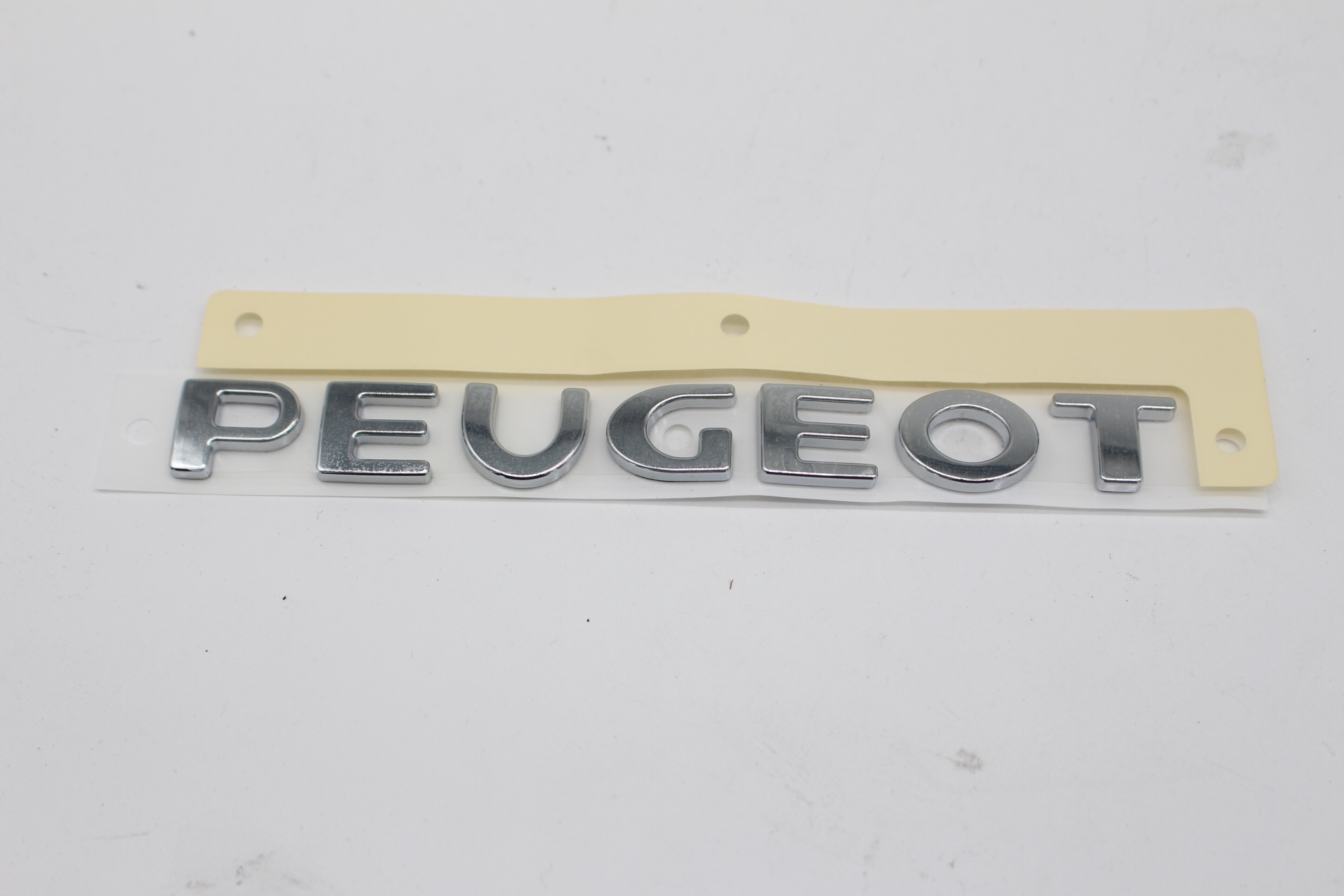 Peugeot 4007 MONOGRAMM Schriftzug Heckklappe 8665XY NEU NOS NEW OEM