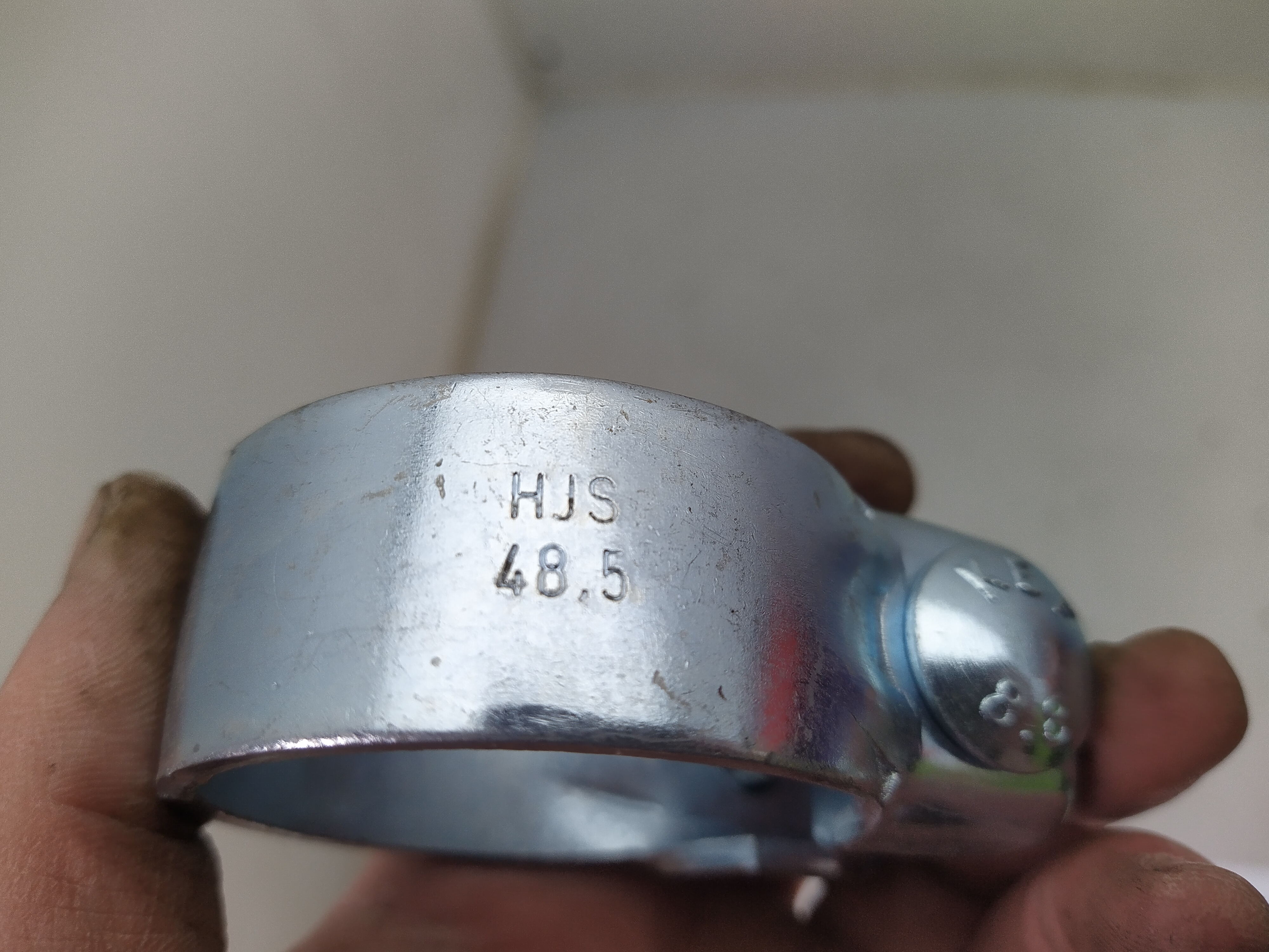HJS  Rohrverbinder Schelle in 48,5mm