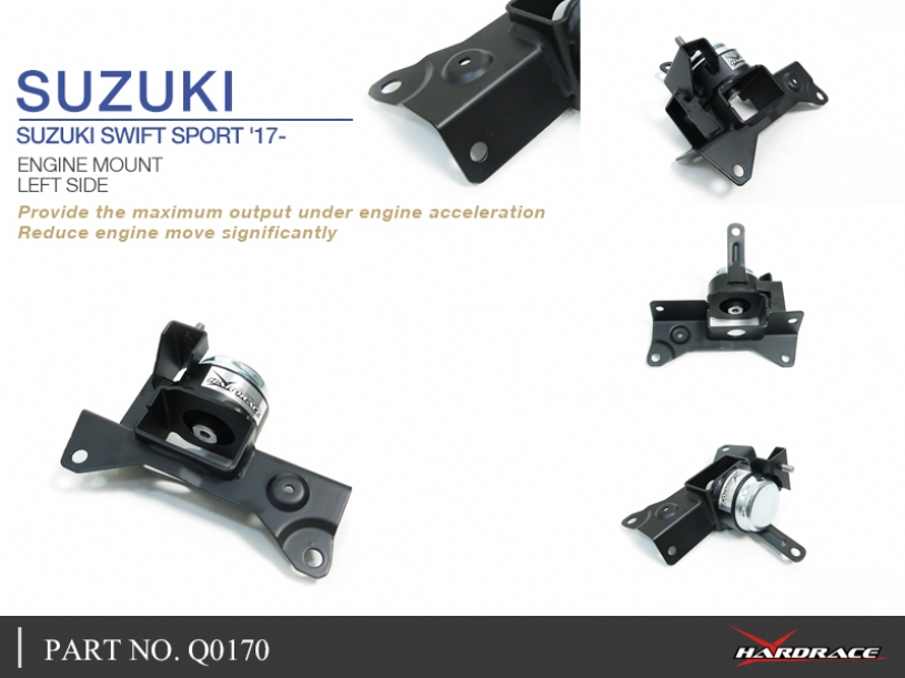 Hardrace links Motorlager für Suzuki Swift 4. ZCx3