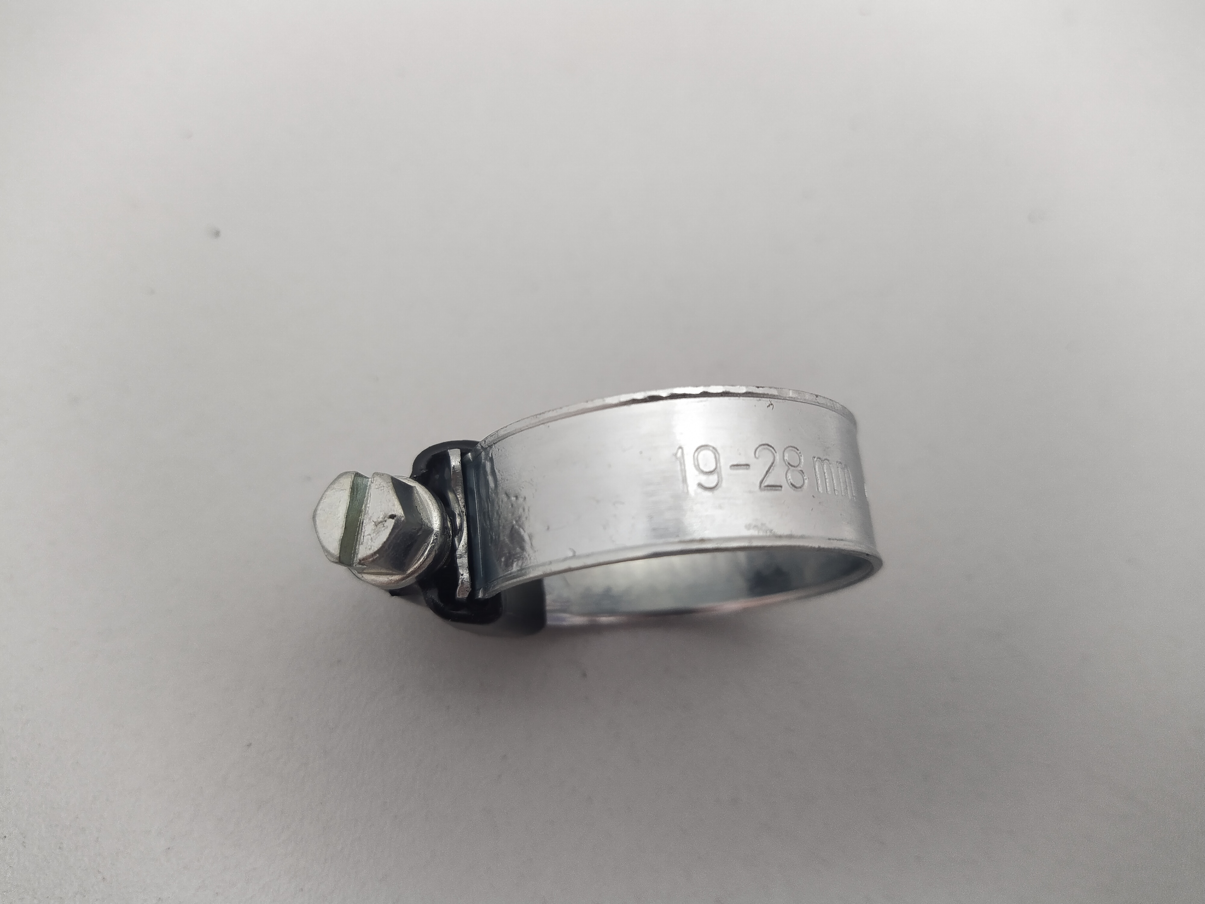 HD Schlauchschelle, schwarz, 19-28mm