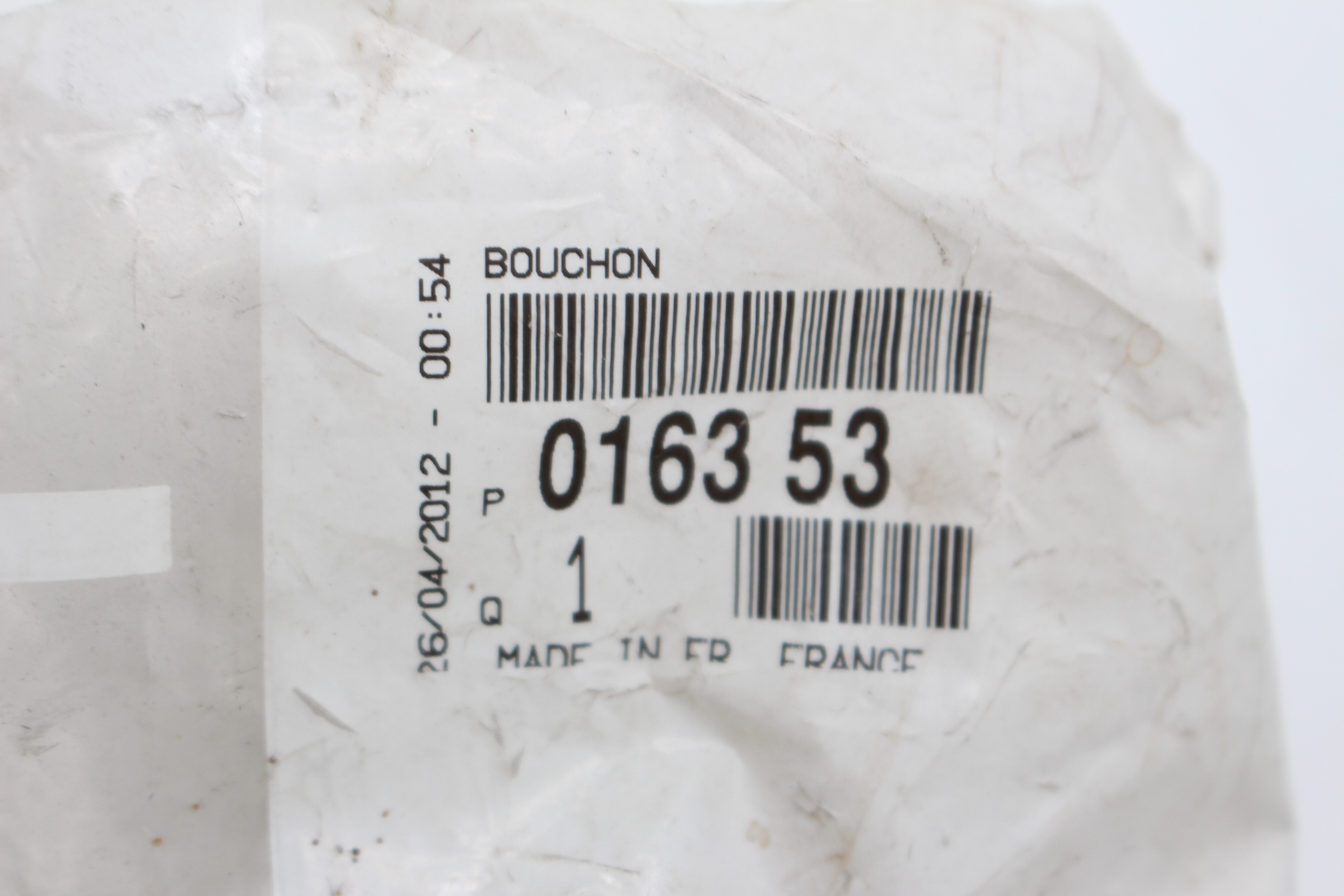 Citroen / Peugeot STOPFEN 016353 NEU NOS NEW OEM