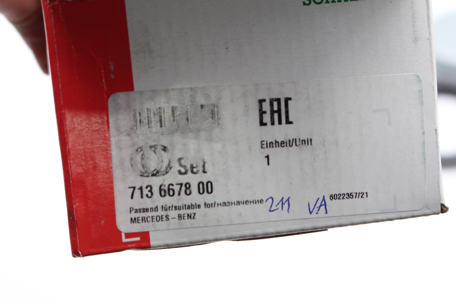 Schaeffler FAG 713667800 – Radlagersatz für MERCEDES-BENZ