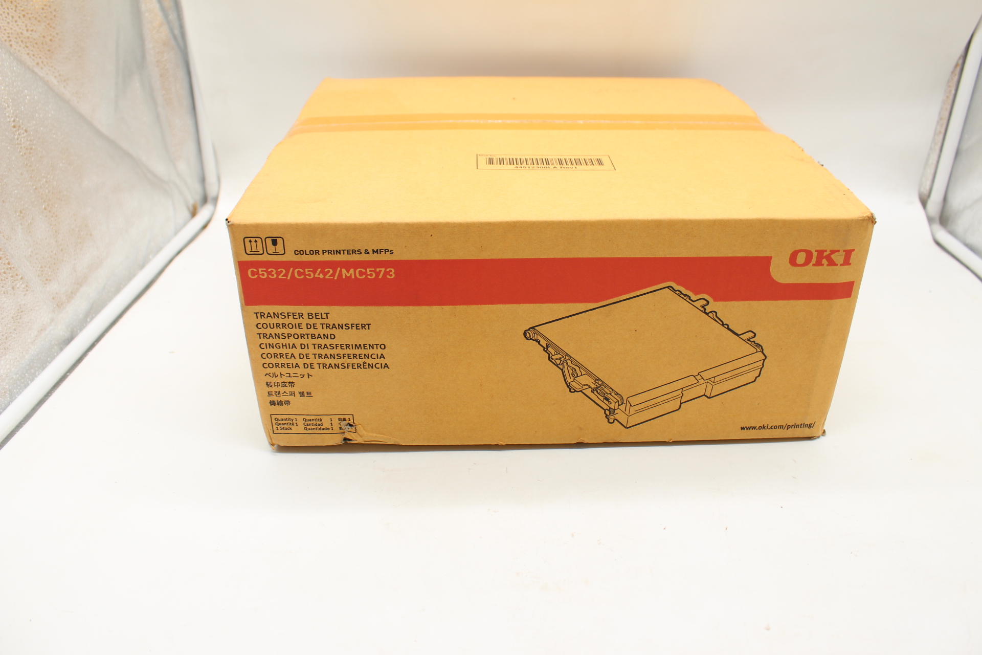 OKI 46394902 – Original Transportband – 60.000 Seiten – für OKI ES5432dn / ES5442dn / ES5463DN MFP / ES5473 MFP / C532dn / C542dn / MC563dn / MC573dn